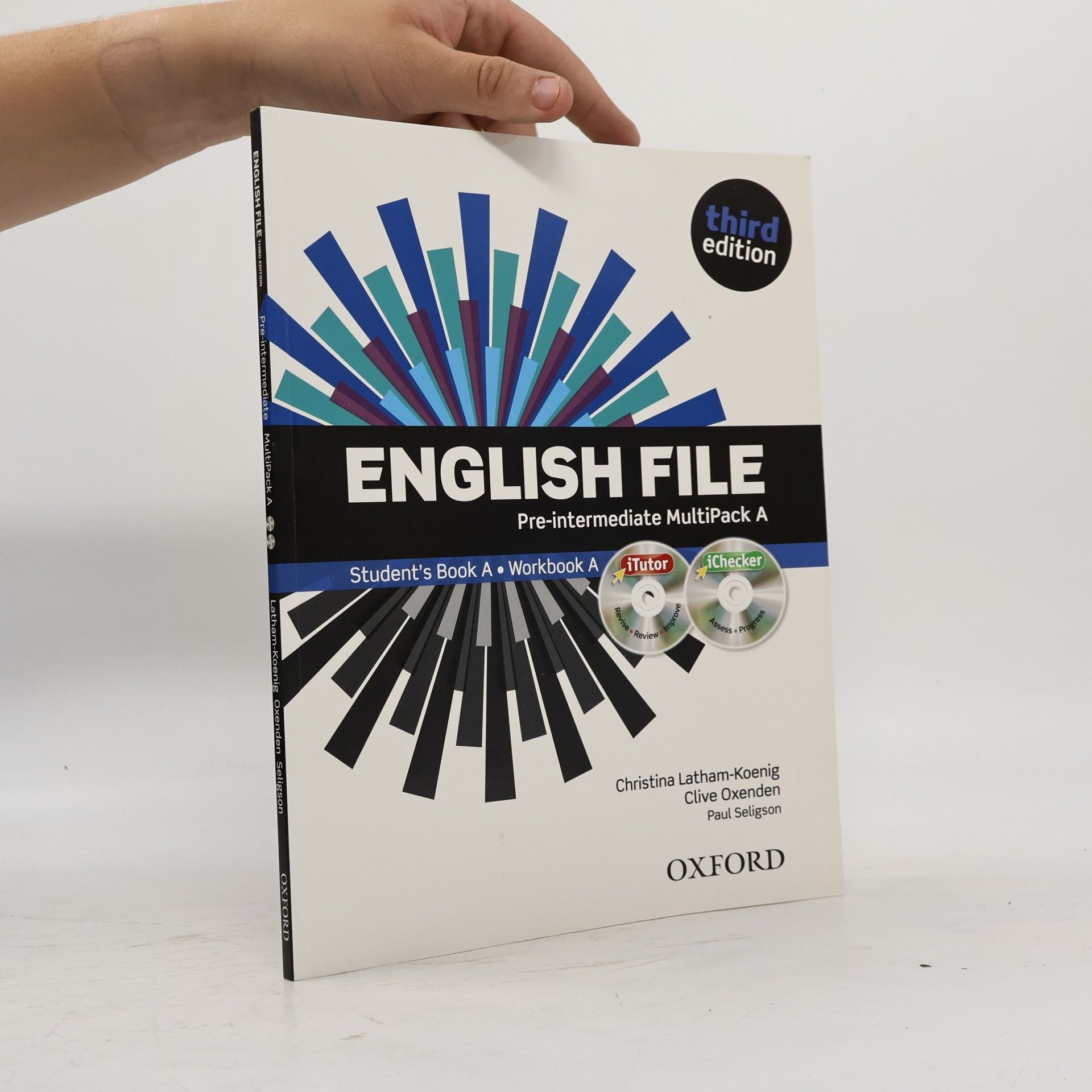 English file. Pre-intermediate Multipack A. Student's book A. Workbook A.