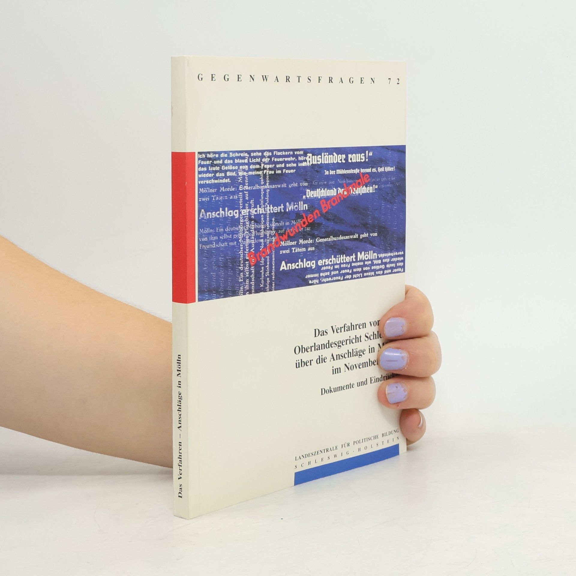 kolektiv Das Verfahren vor dem Oberlandesgericht Schleswig über die Anschläge in Mölln im November 1992. Dokumente und Eindrücke