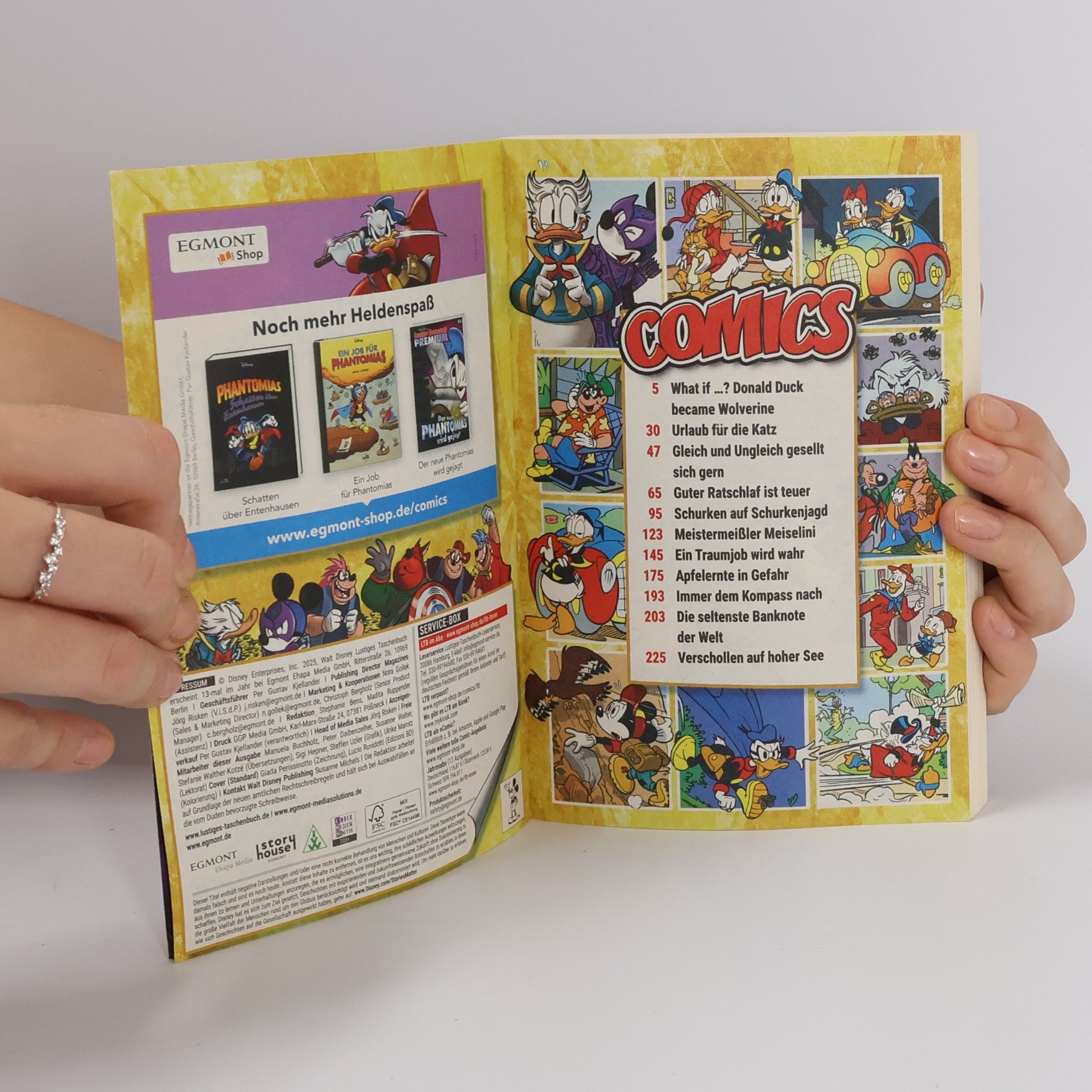 Walt Disney Lustiges Taschenbuch 598.