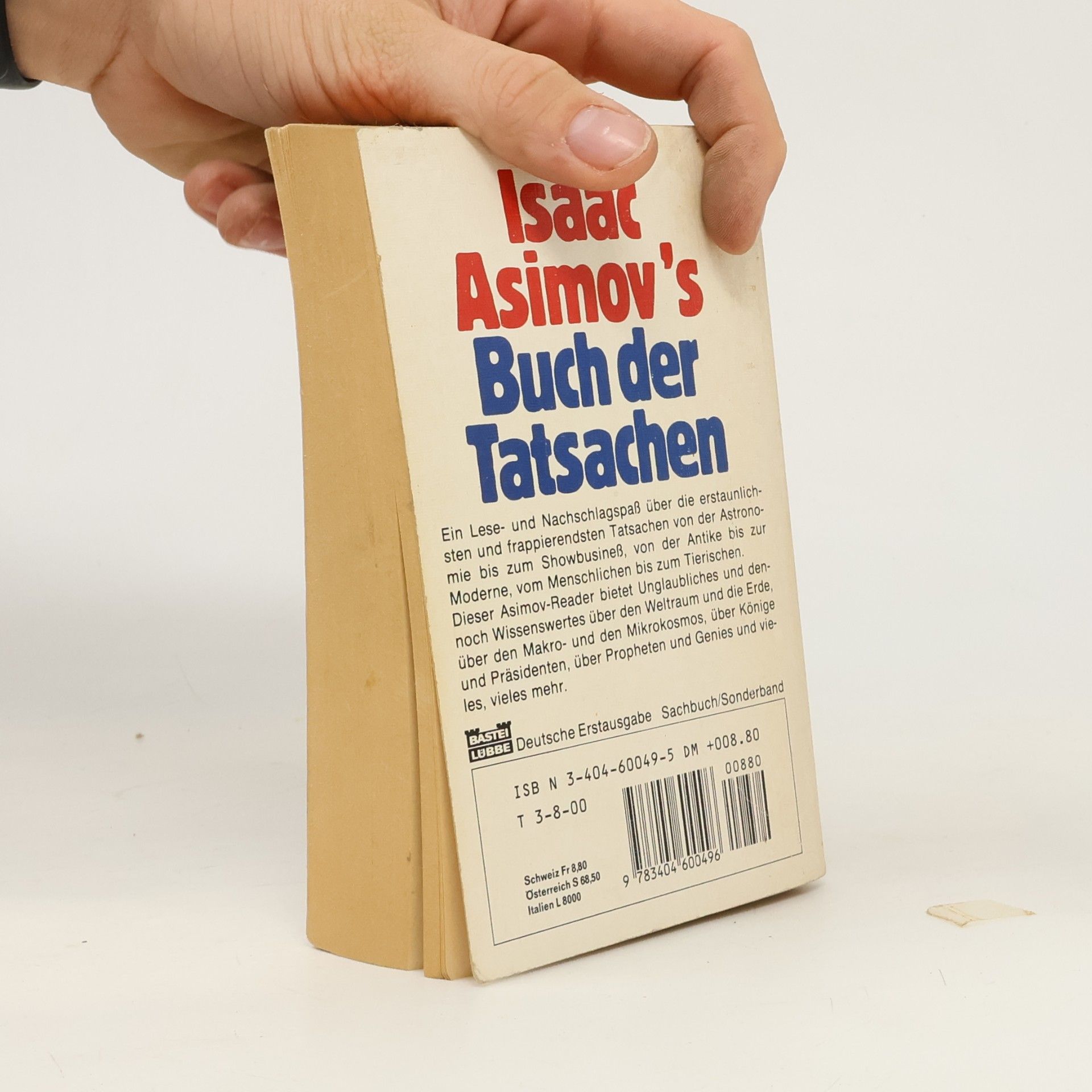 Isaac Asimov Isaac Asimovs Buch der Tatsachen