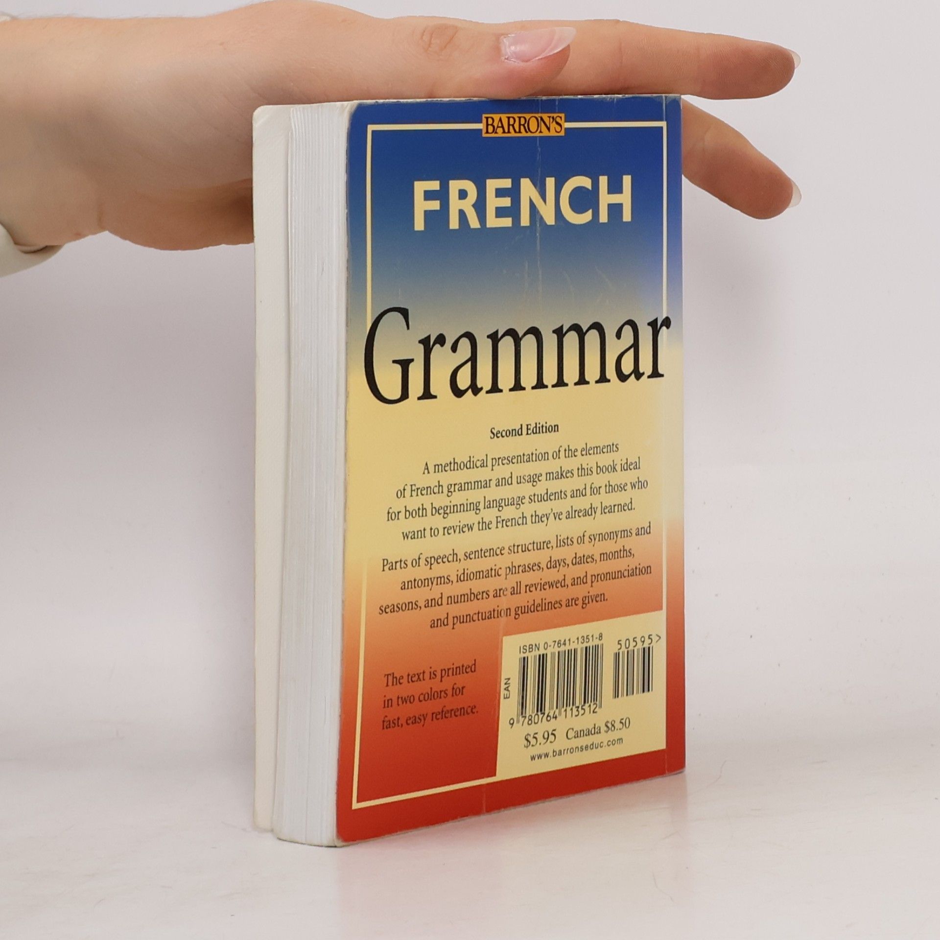 Christopher Kendris French Grammar
