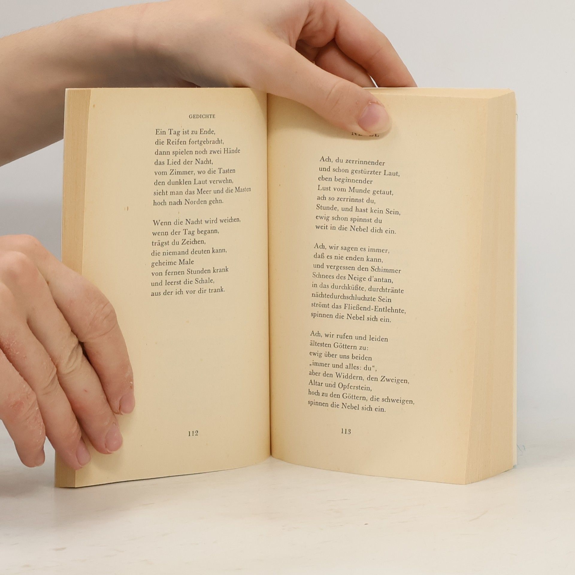 Gottfried Benn Gesammelte Werke 1. Gedichte