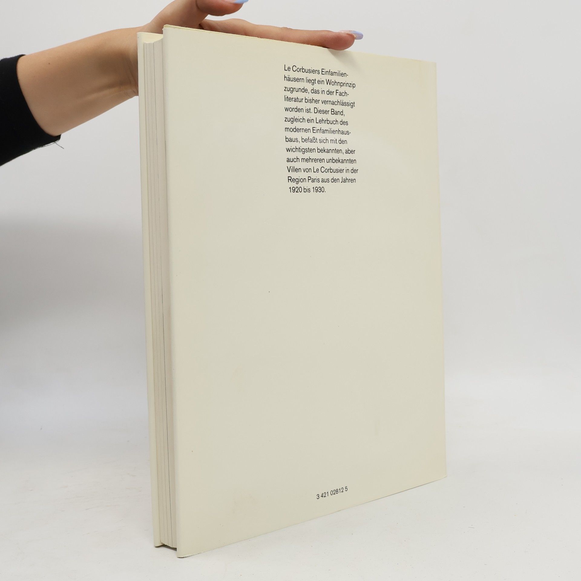 Timothy J. Benton Le Corbusiers Pariser Villen