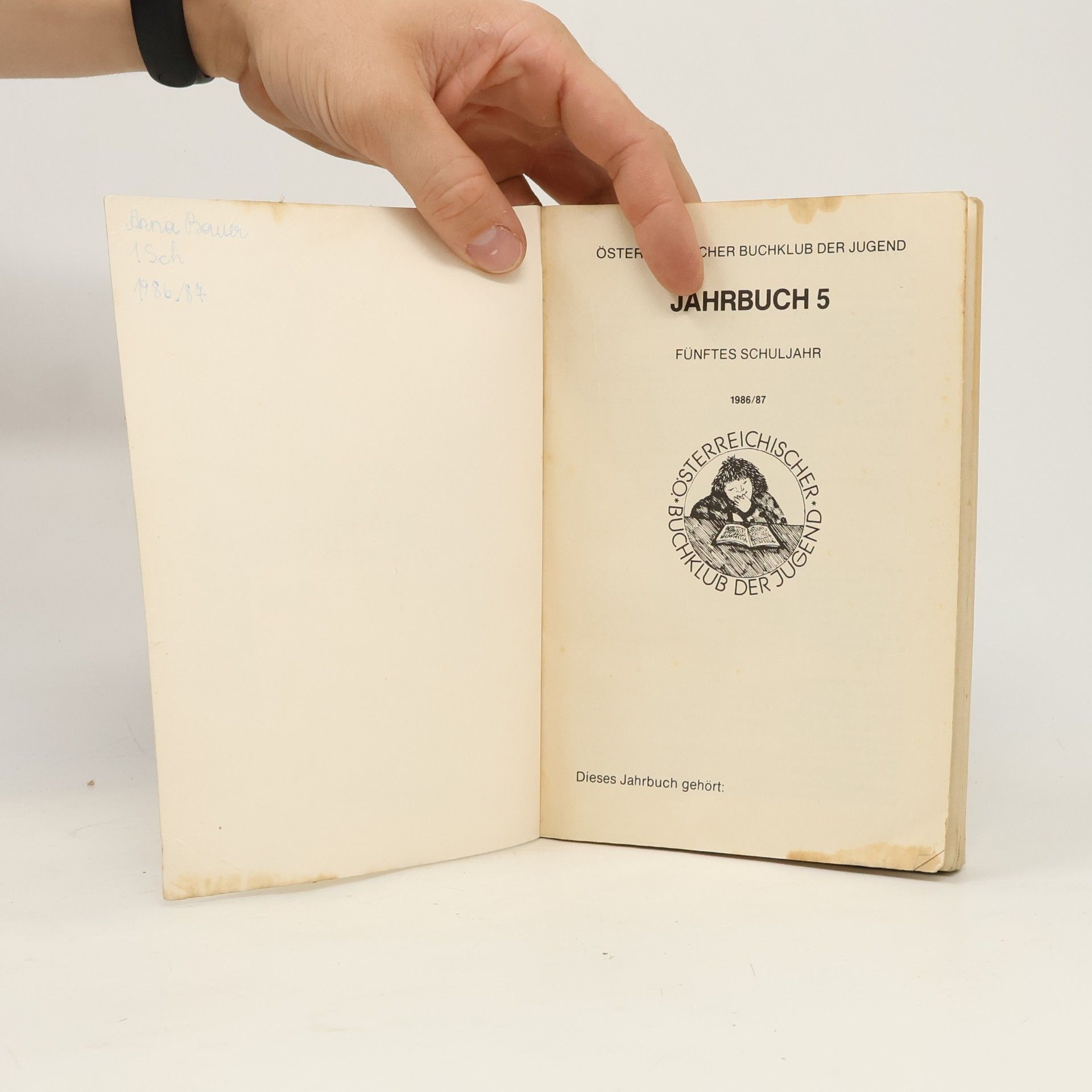 Various authors Die Welt ist im Kopf: Jahrbuch 1986/87