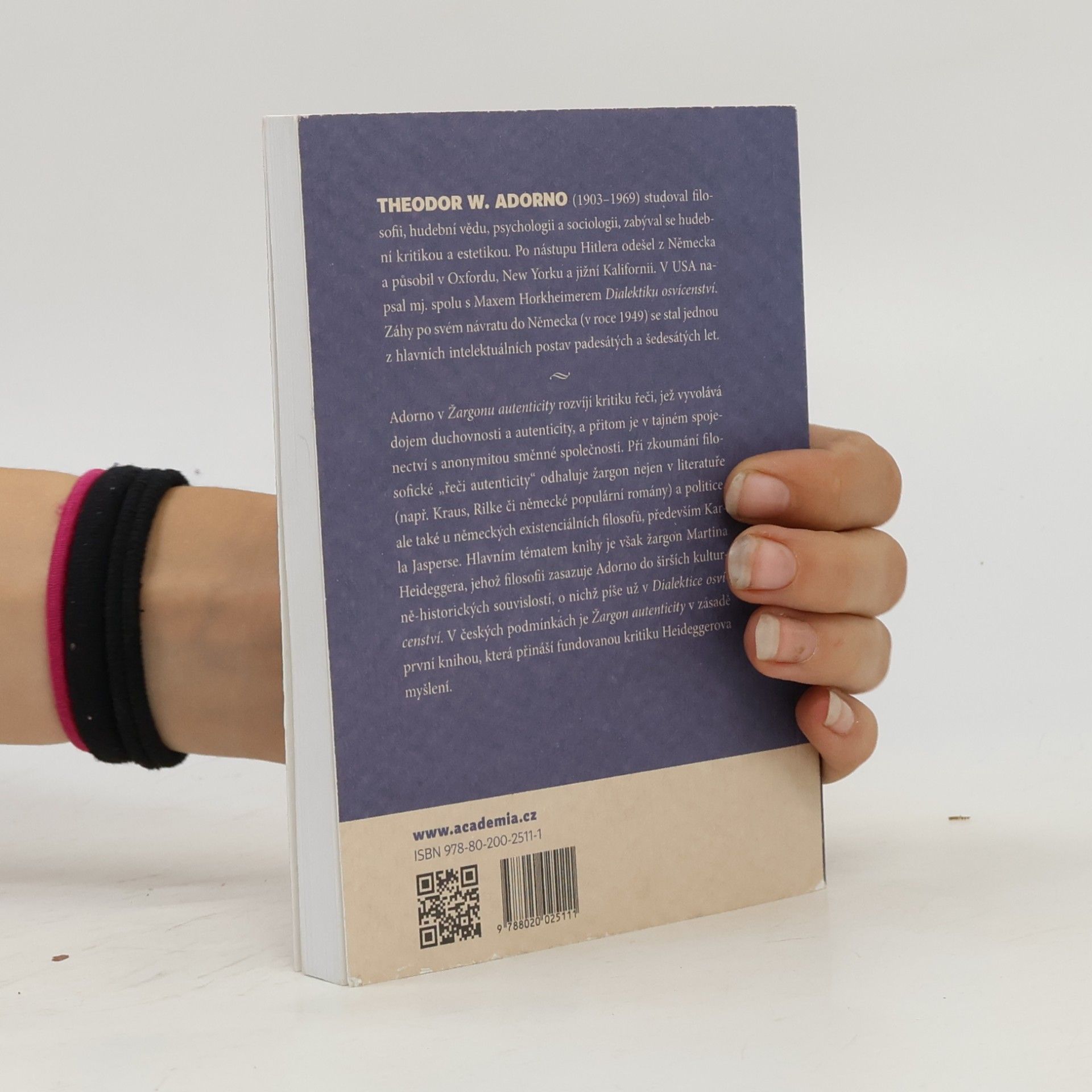 Theodor W. Adorno Žargon autenticity : k německé ideologii