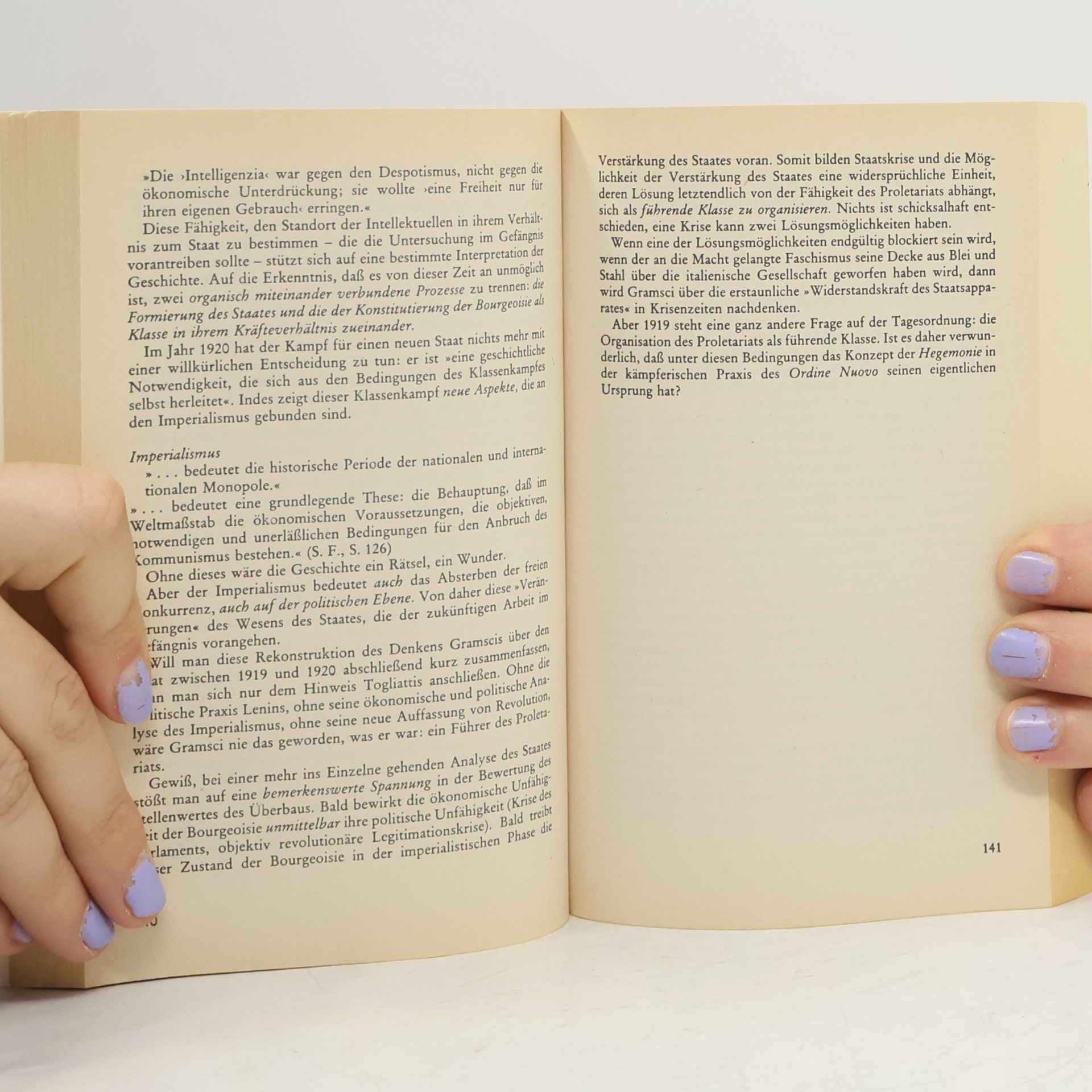 Christine Buci-Glucksmann Gramsci und der Staat