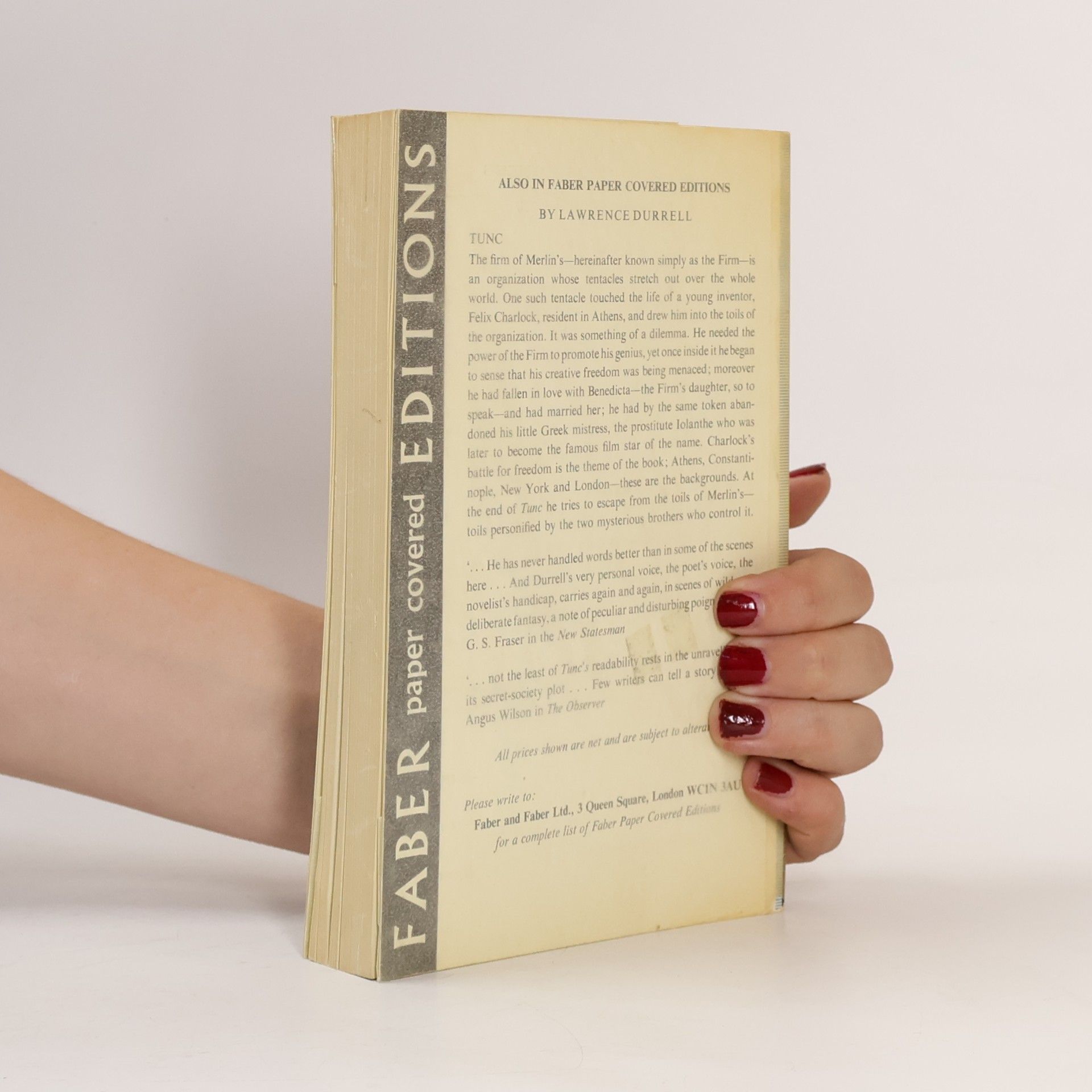 Lawrence Durrell Nunquam