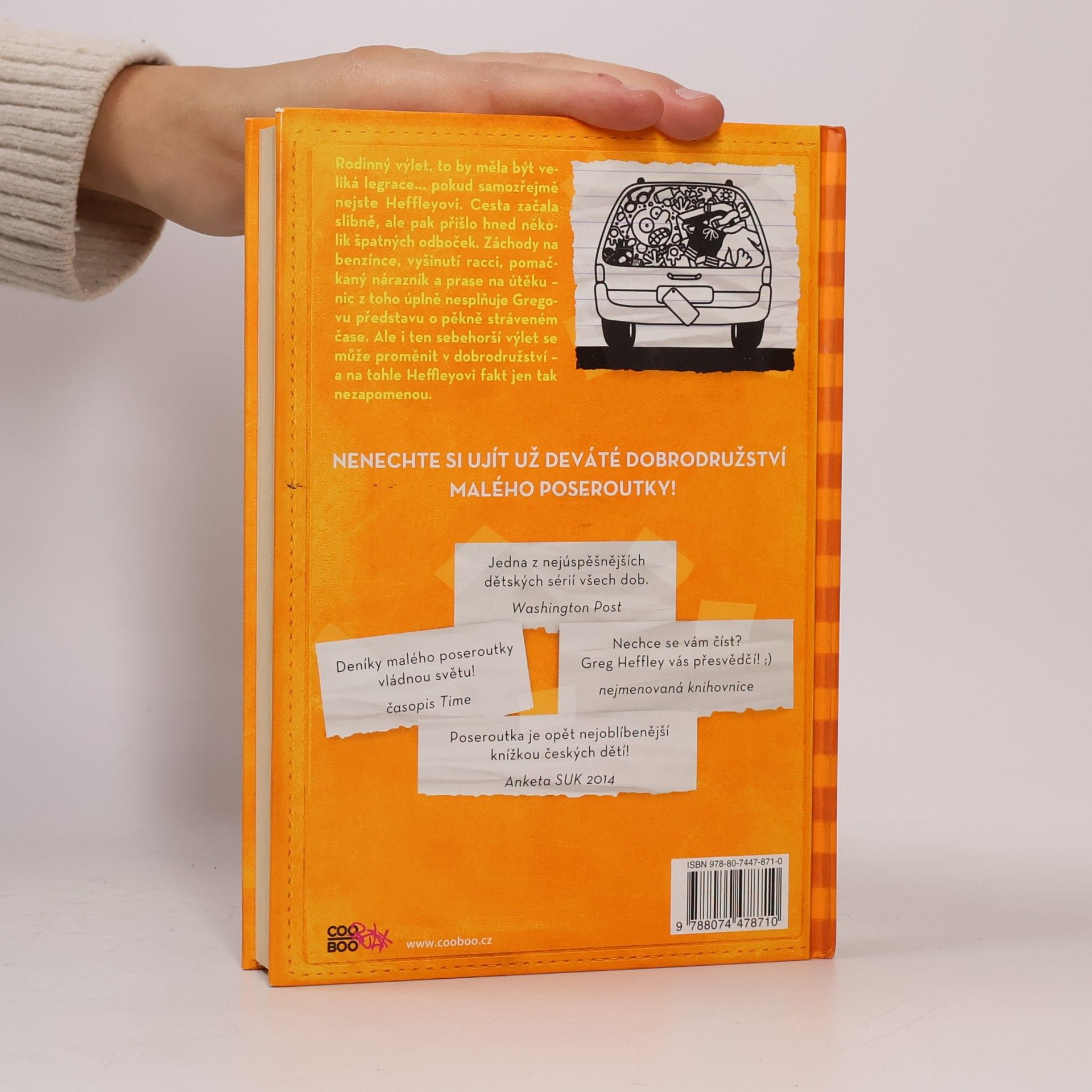 Jeff Kinney Deník malého poseroutky 9. Výlet za všechny peníze