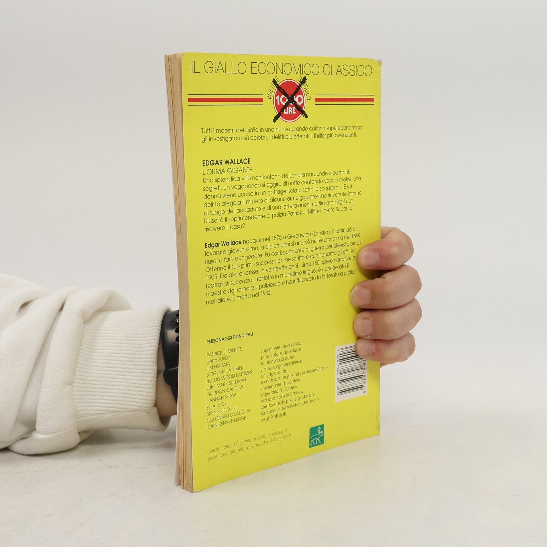 Paolo E. Ribotta Il giallo economico classico - 8: L'orma gigante