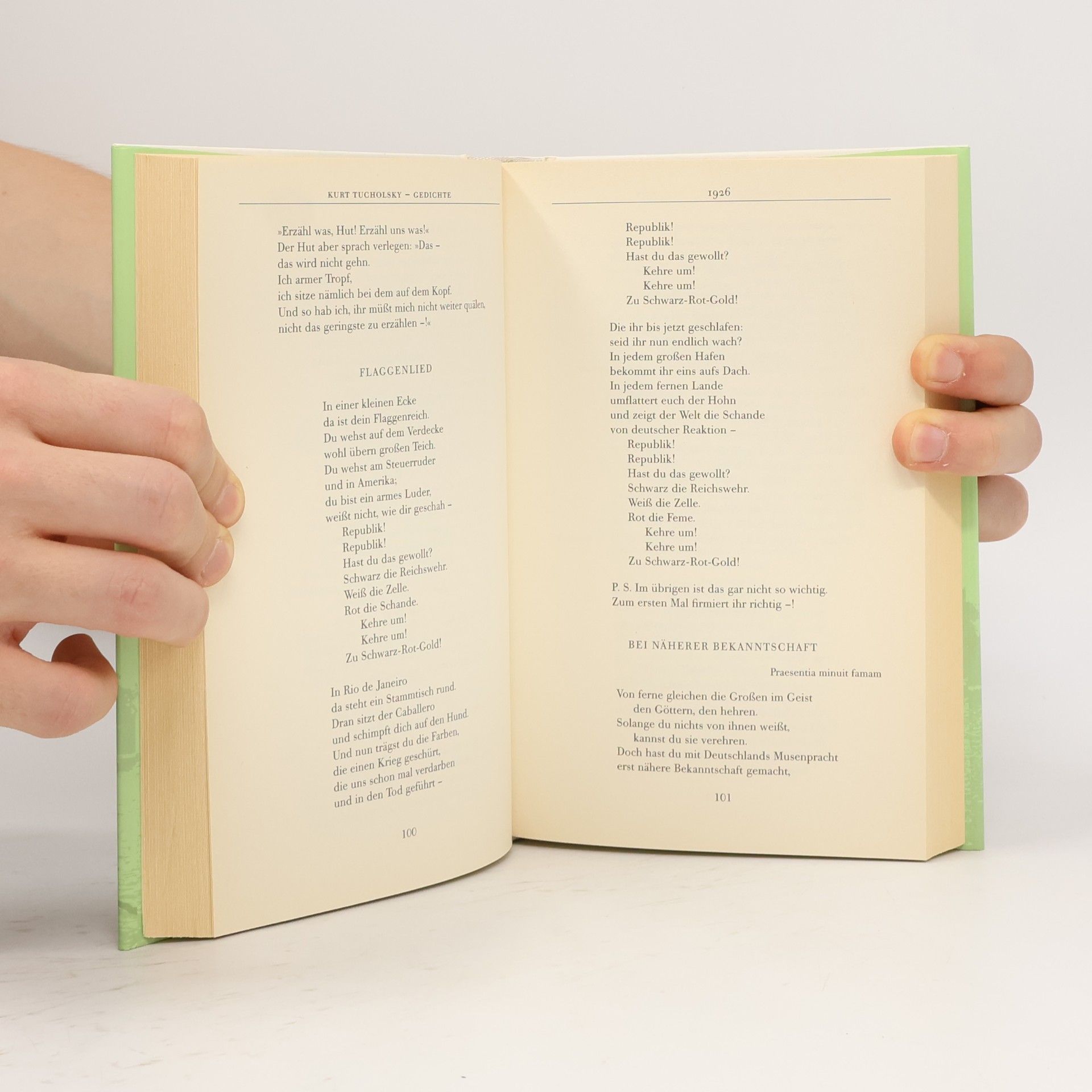 Kurt Tucholsky Dein tiefstes Lebensgefühl. Gedichte