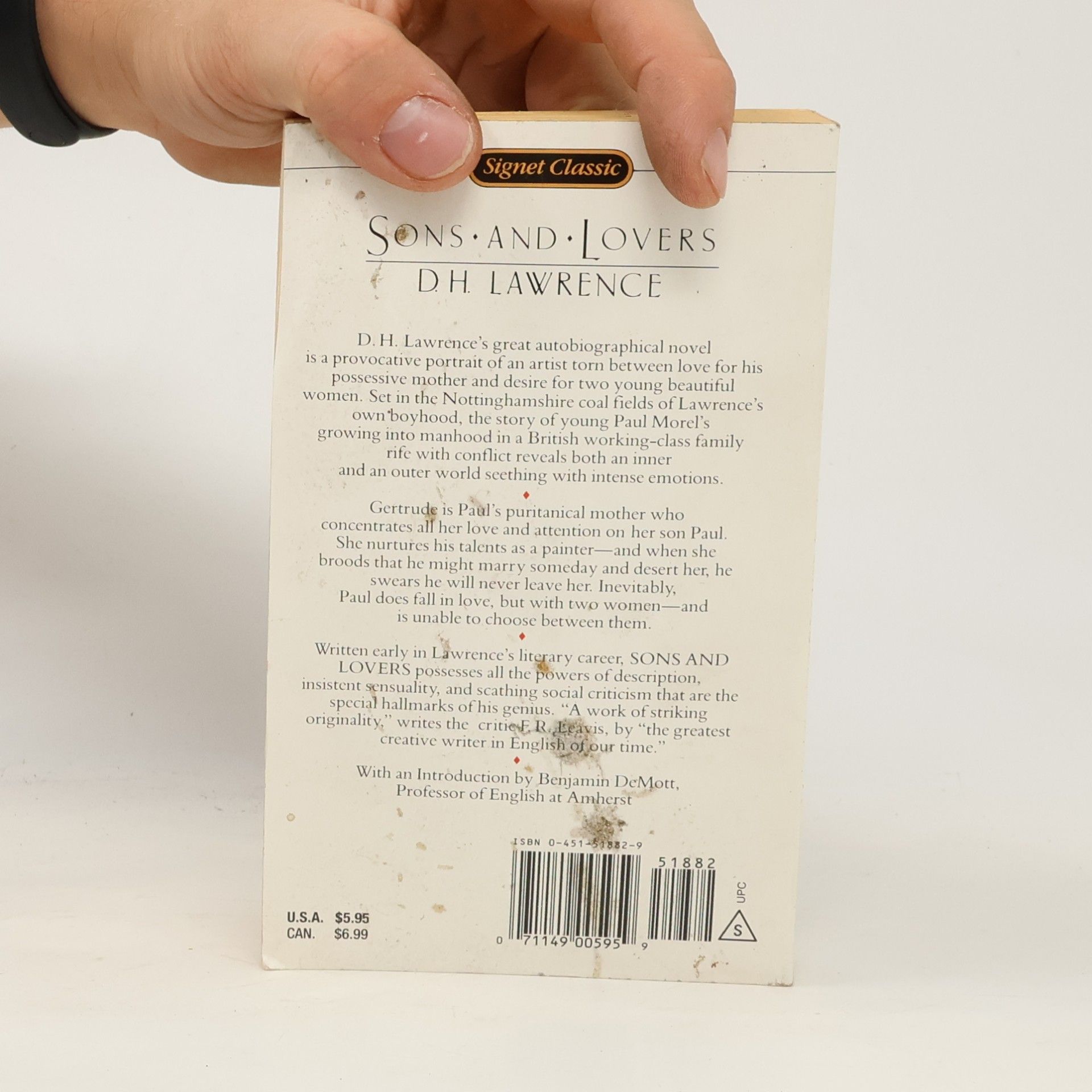 D. H. Lawrence Signet Classics: Sons and Lovers