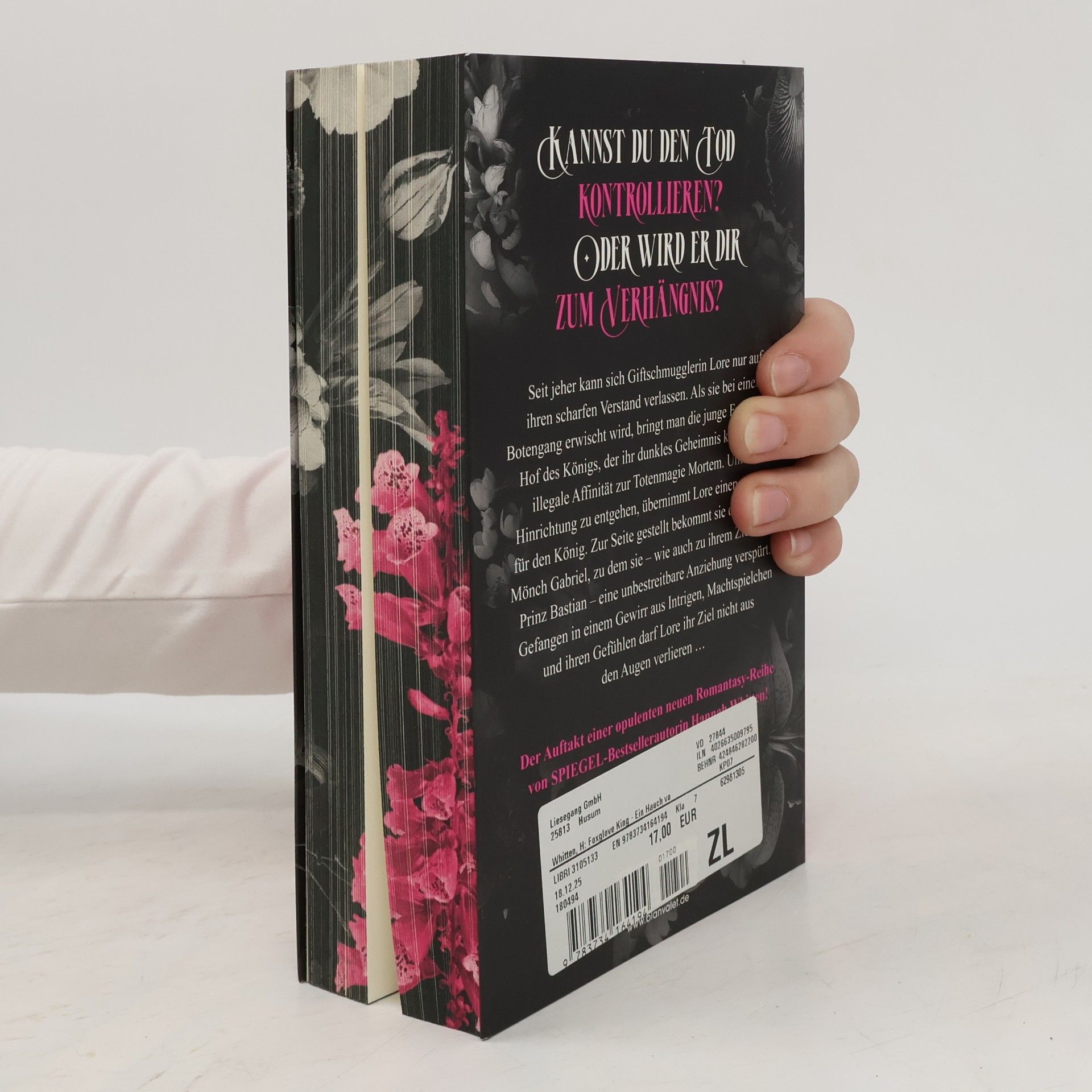 Hannah Whitten The Foxglove King. Ein Hauch von Tod