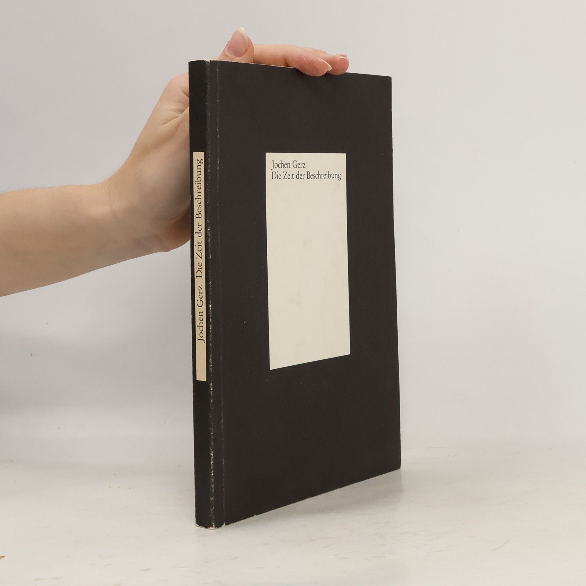 Die Zeit der Beschreibung