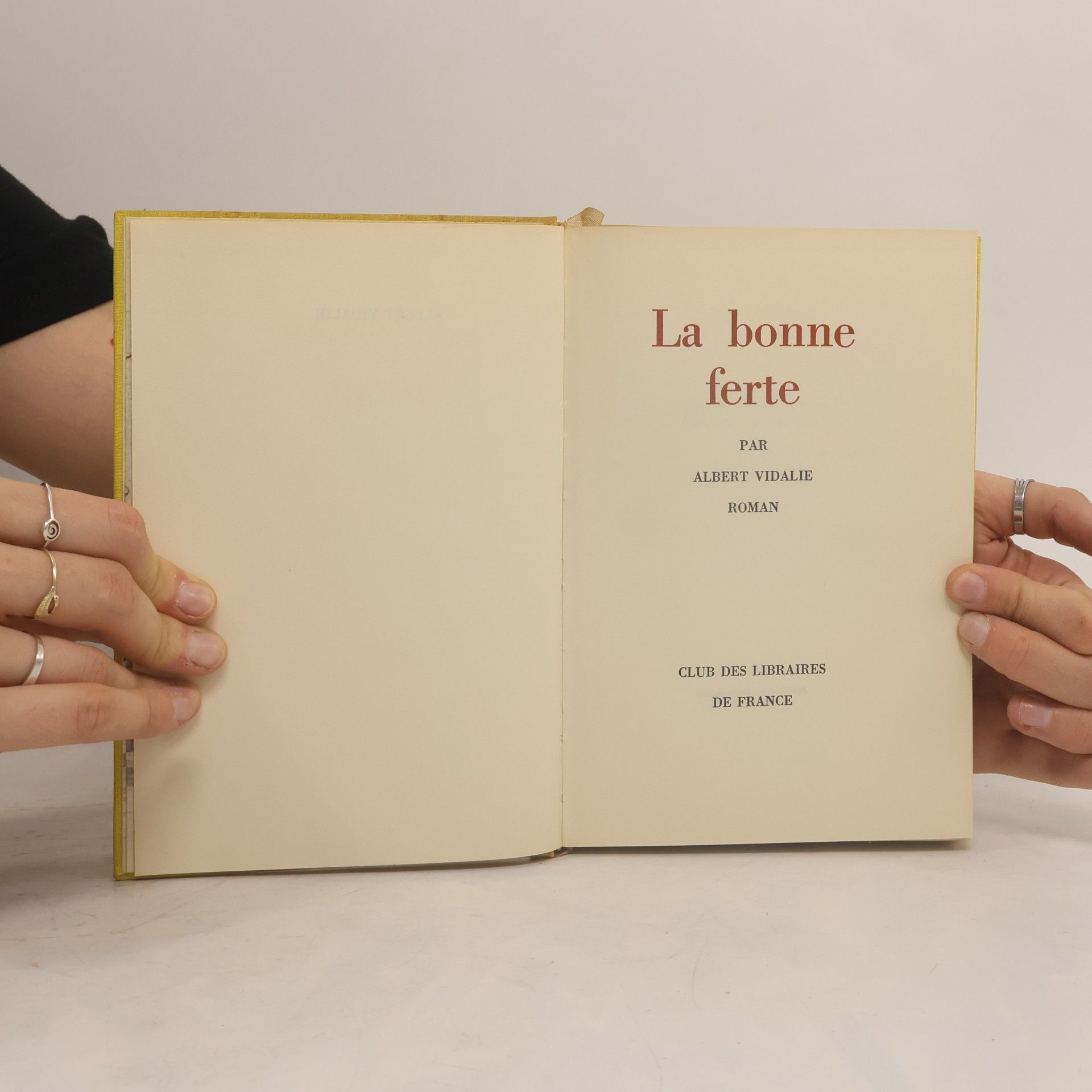 Albert Vidalie La bonne ferte