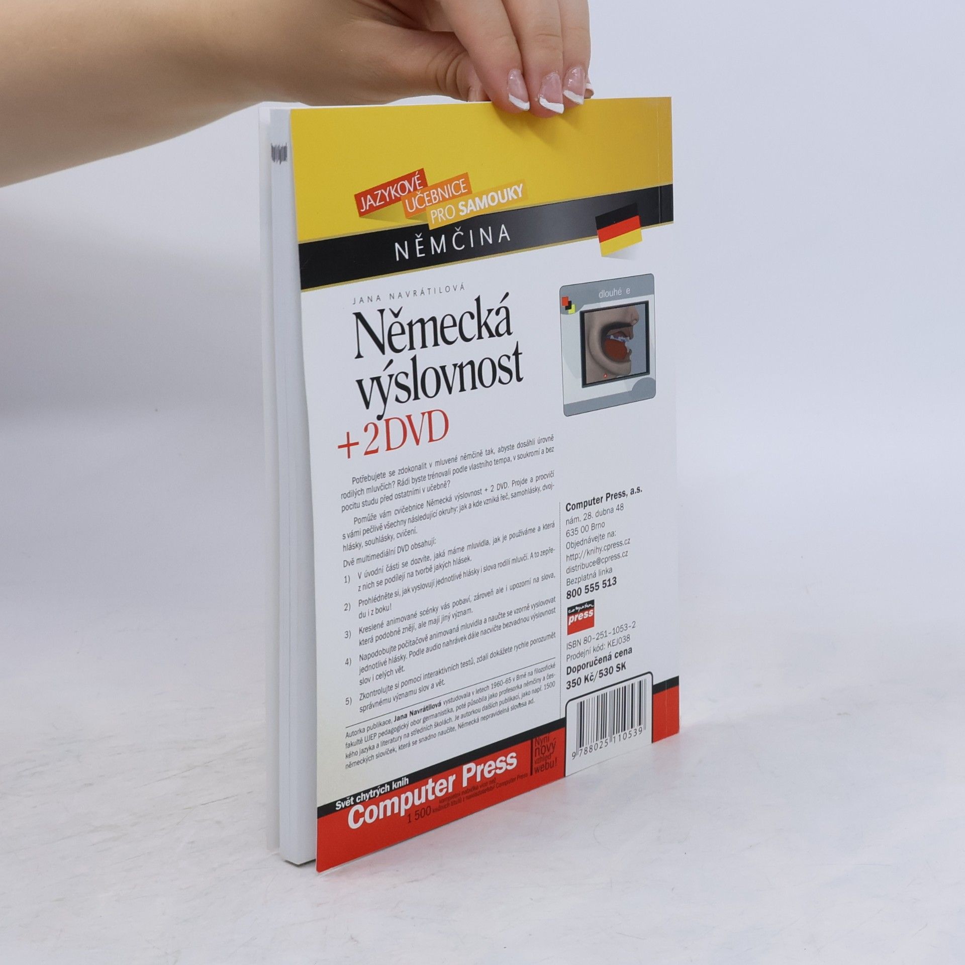 Jana Navrátilová Německá výslovnost