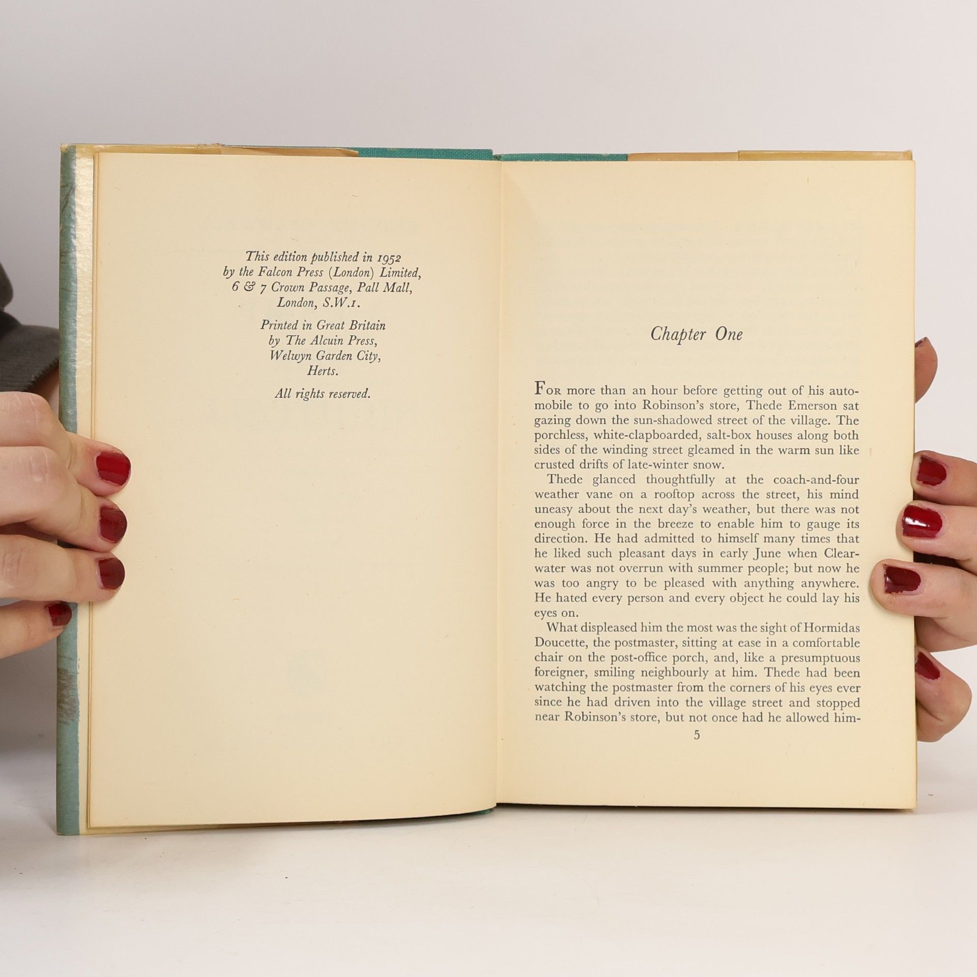 Erskine Caldwell A Lamp for Nightfall