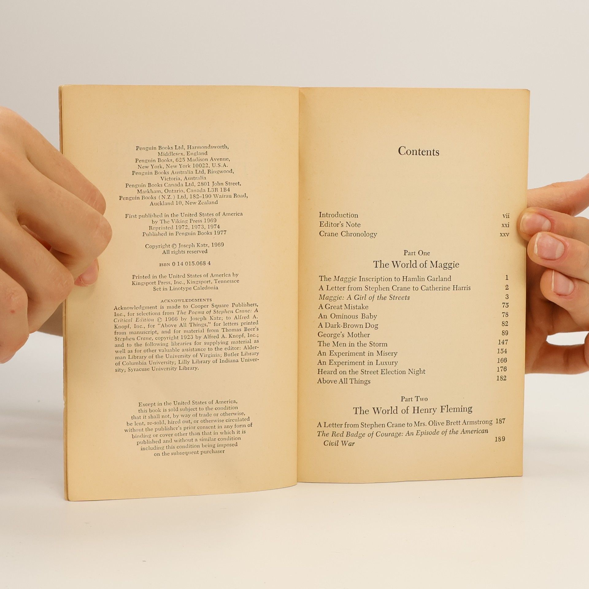 Stephen Crane The Viking Portable Library: The Portable Stephen Crane