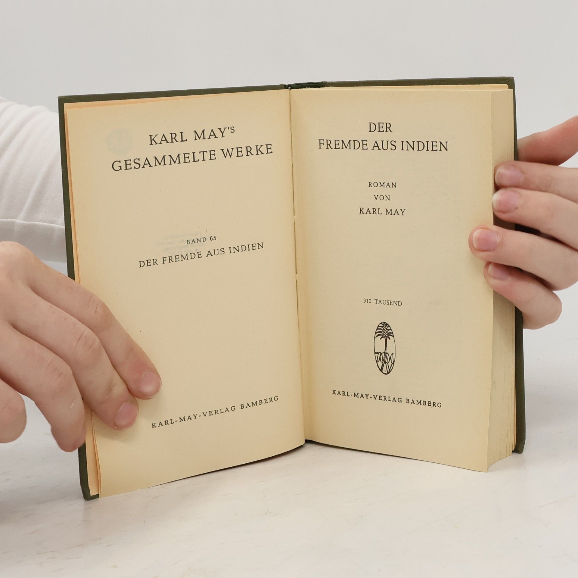Karl May Der Fremde aus Indien