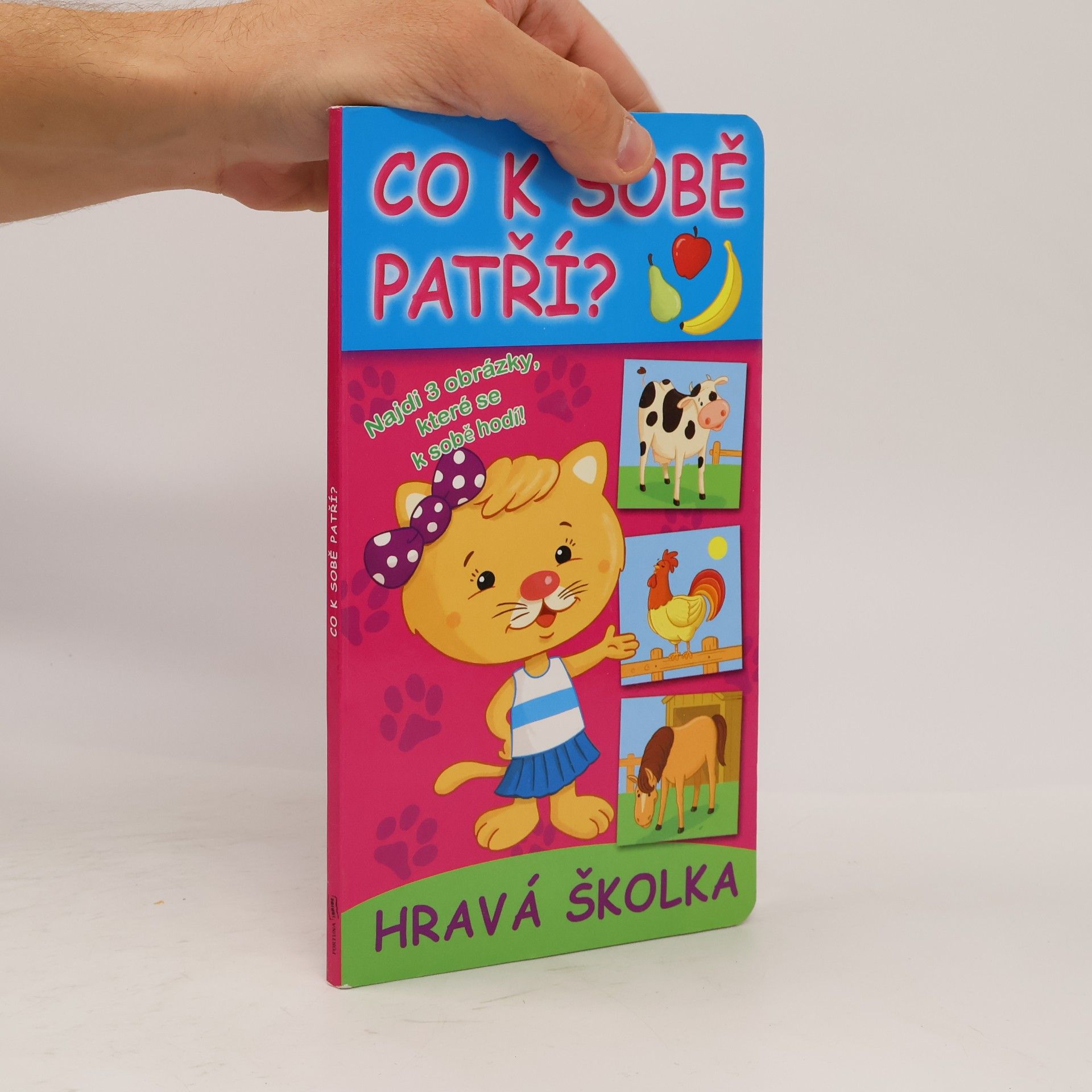 Alena Peisertová Co k sobě patří? : najdi 3 obrázky, které se k sobě hodí!