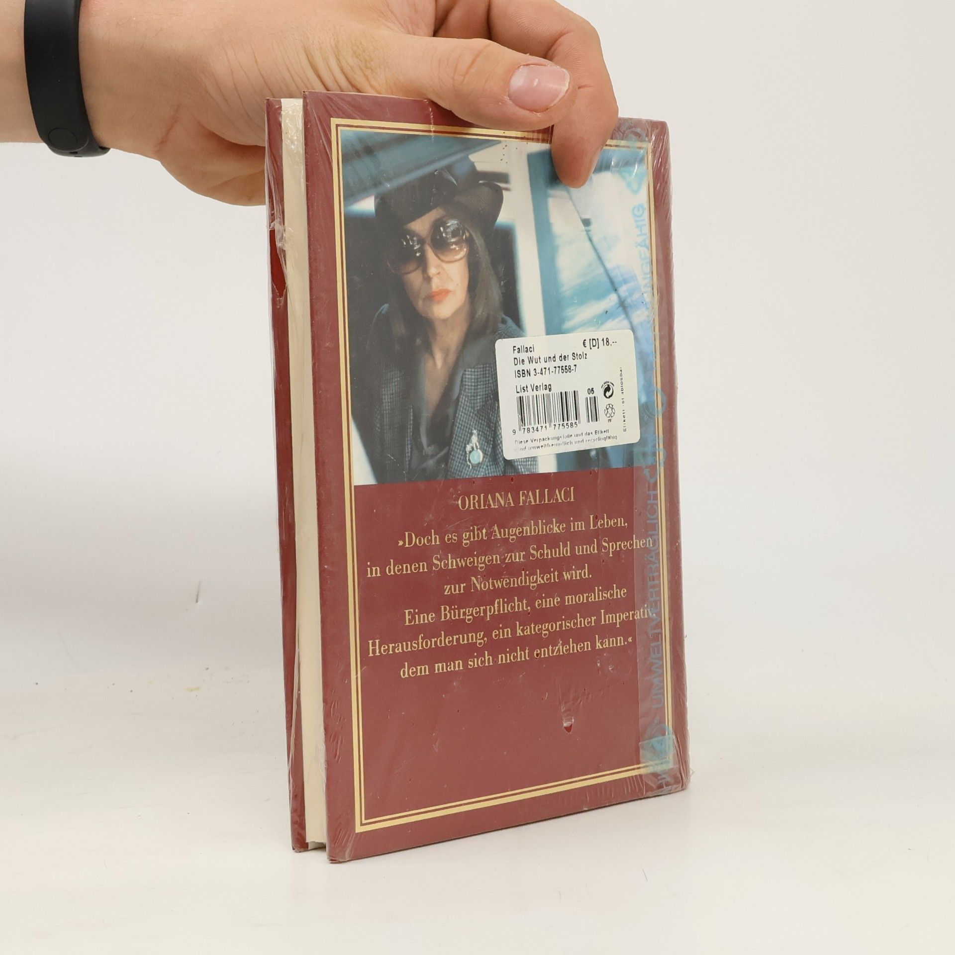 Oriana Fallaci Die Wut und der Stolz