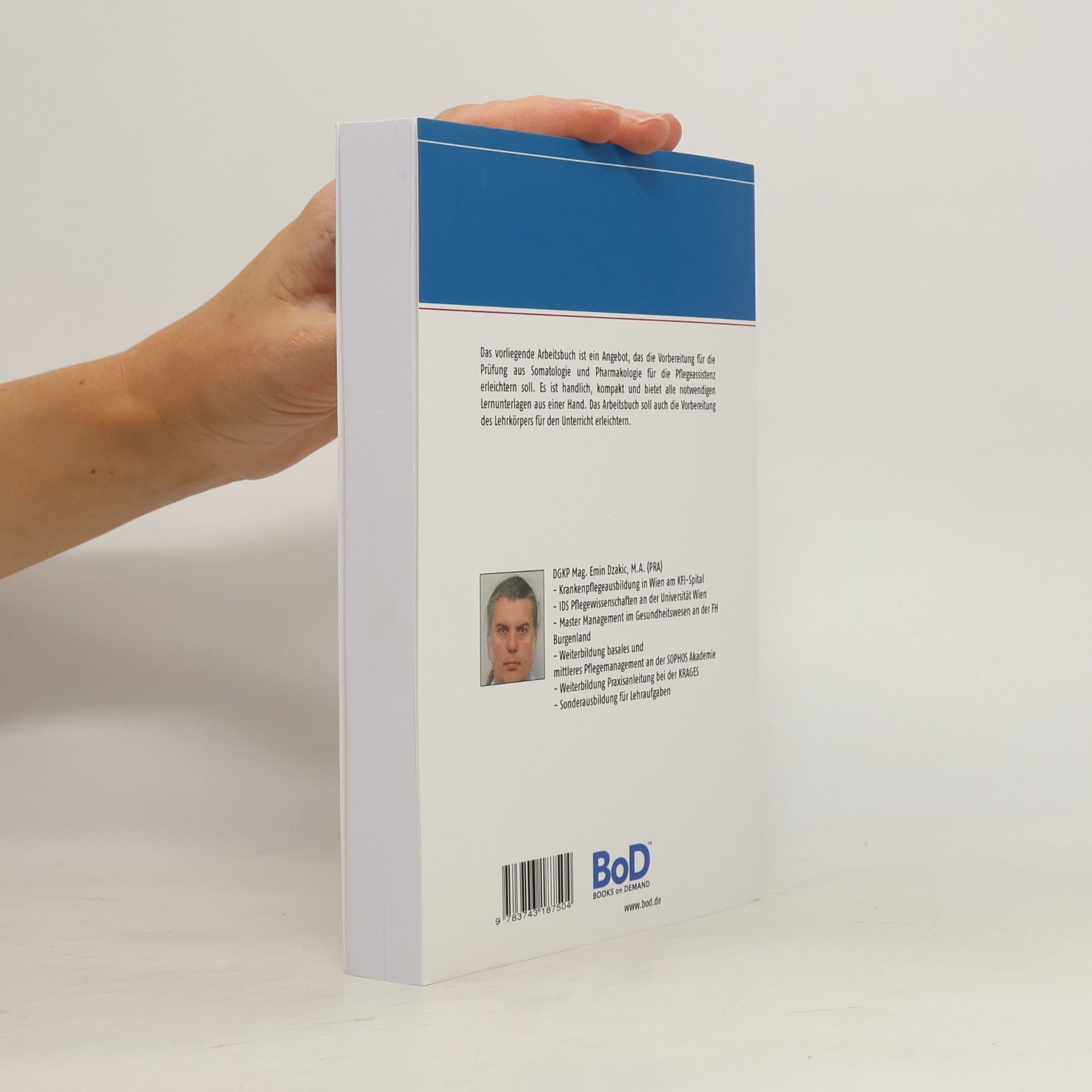 Emin Dzakic Arbeitsbuch für Pflegeassistenz