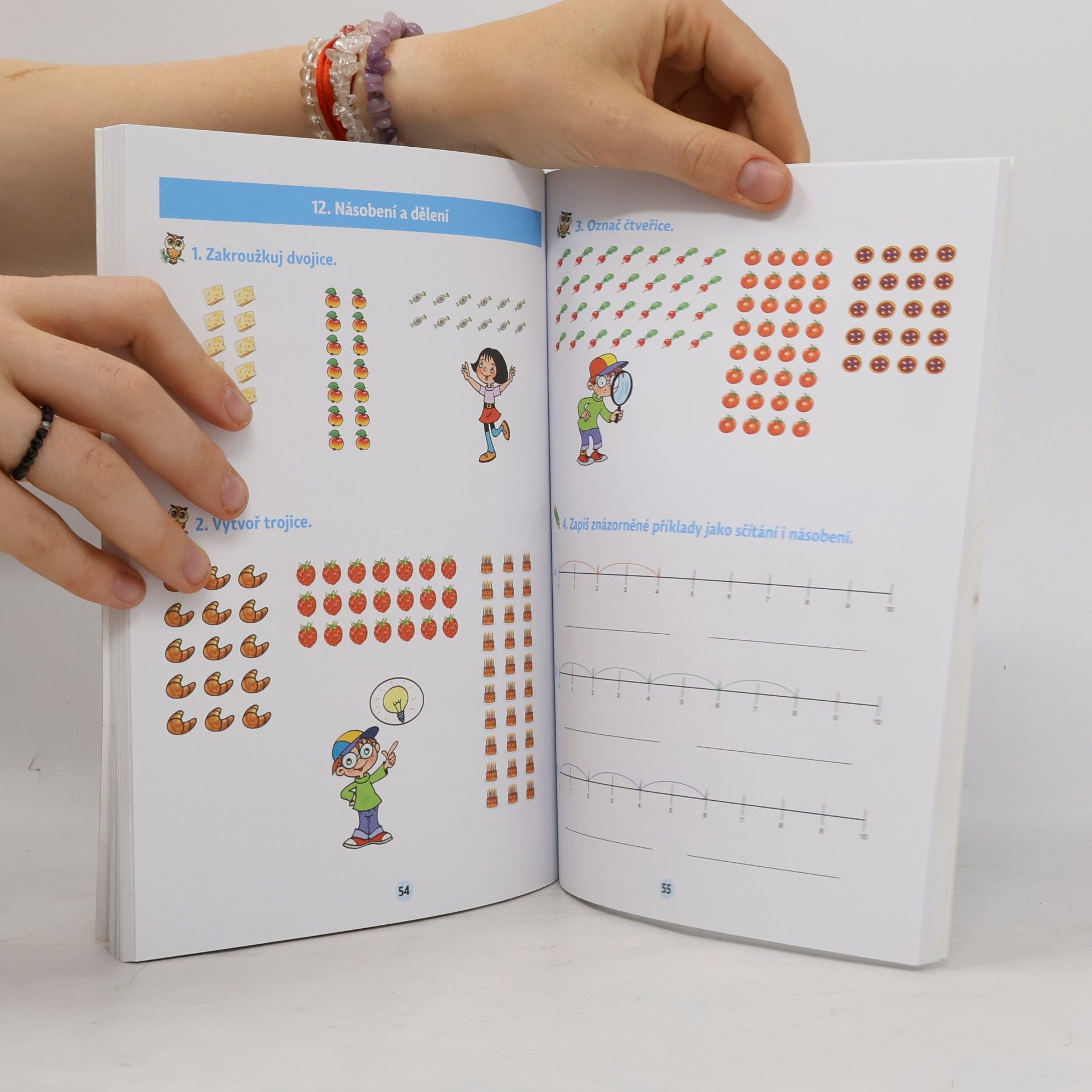 Simona Špačková Matematika v malíčku pro 2. třídu