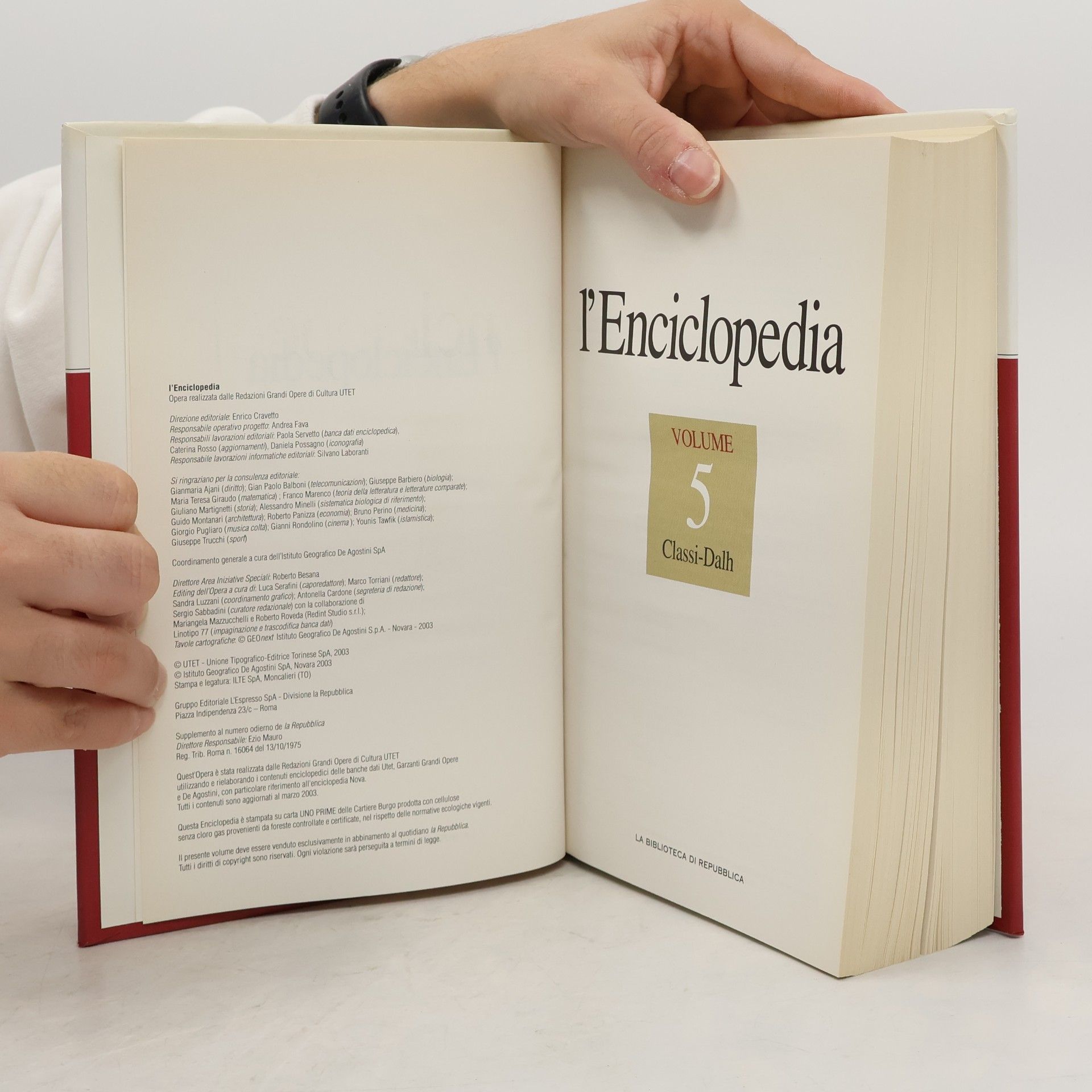 Autorenkollektiv L'Enciclopedia 5. Classi-Dalh