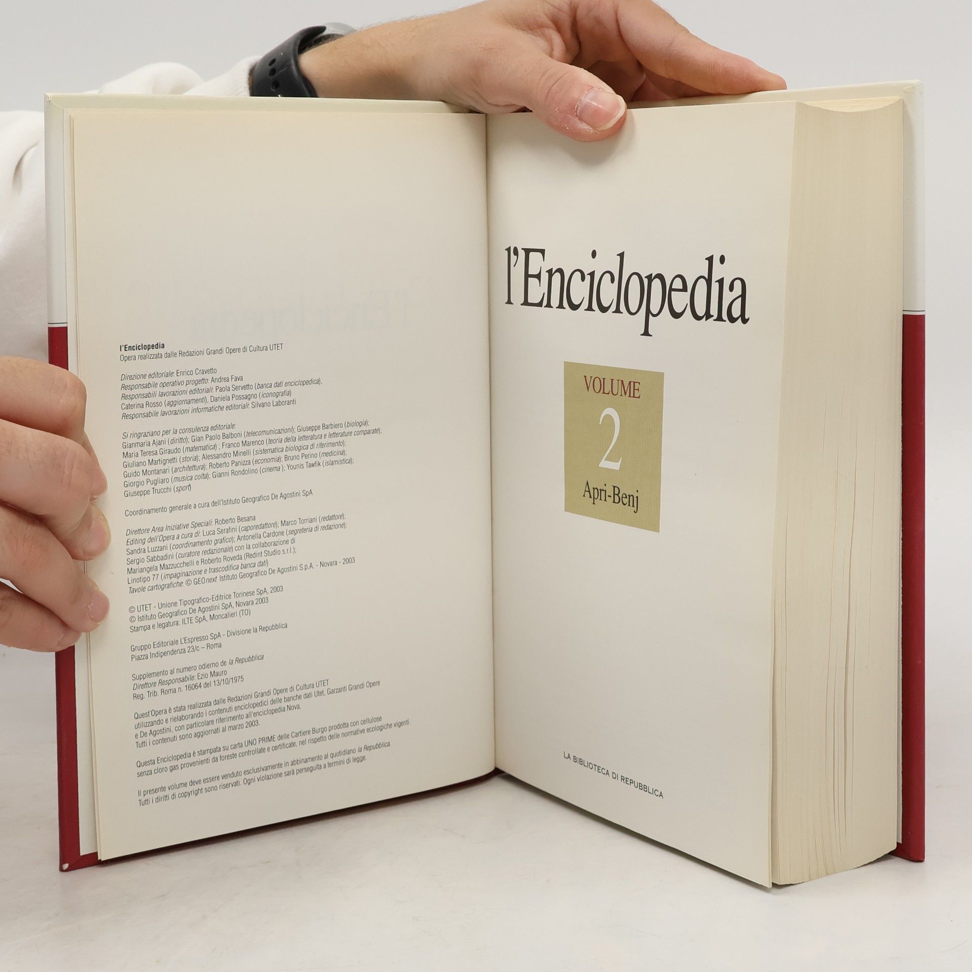 Kolektiv autorů L'Enciclopedia 2. Apri-Benj