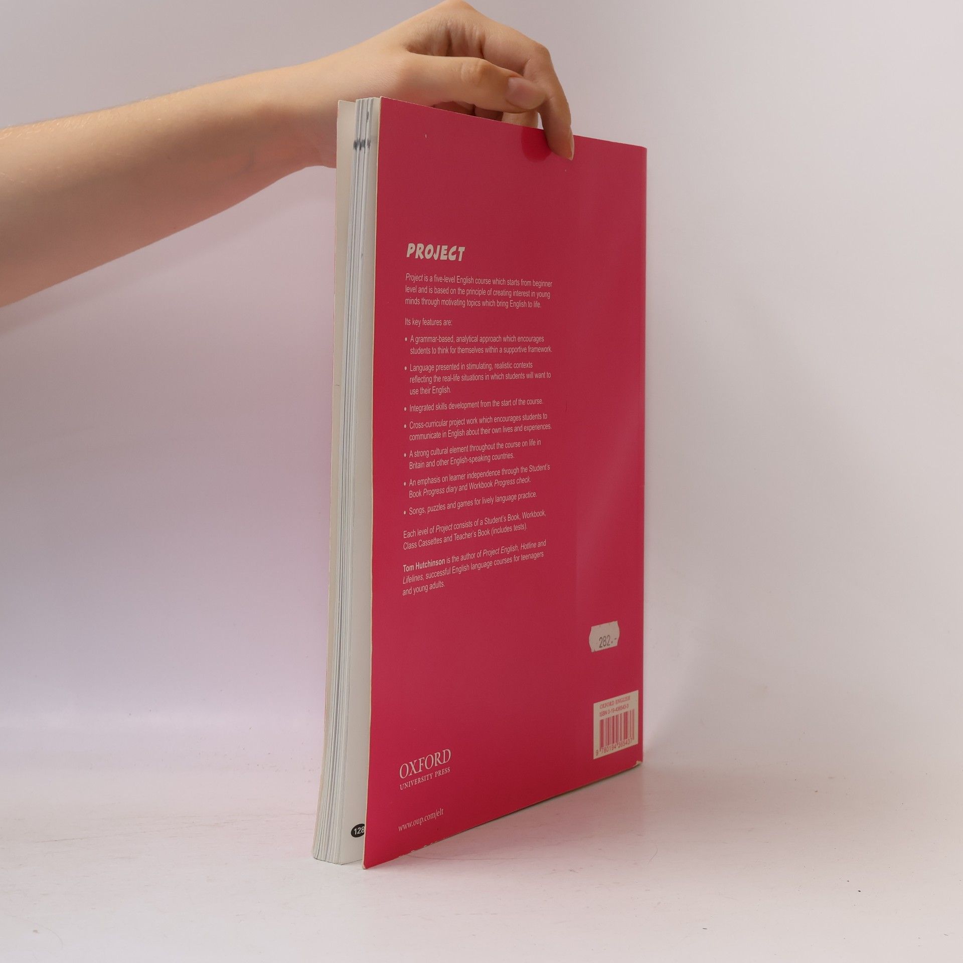 Tom Hutchinson Project 4 - Teachers Book