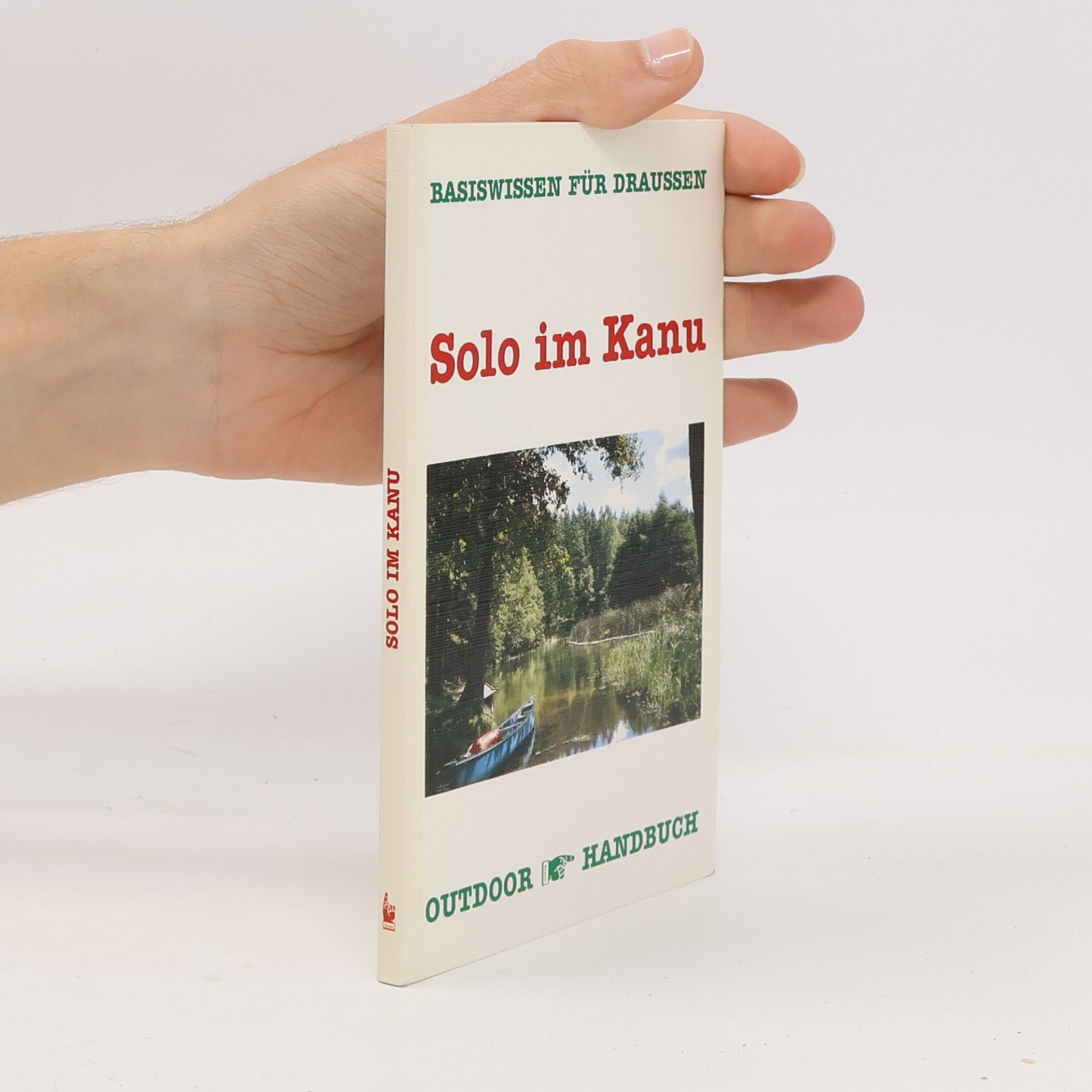 Cliff Jacobson Solo im Kanu