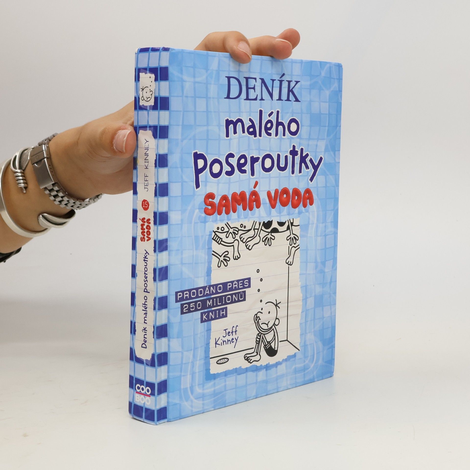 Jeff Kinney Deník malého poseroutky 15. Samá voda