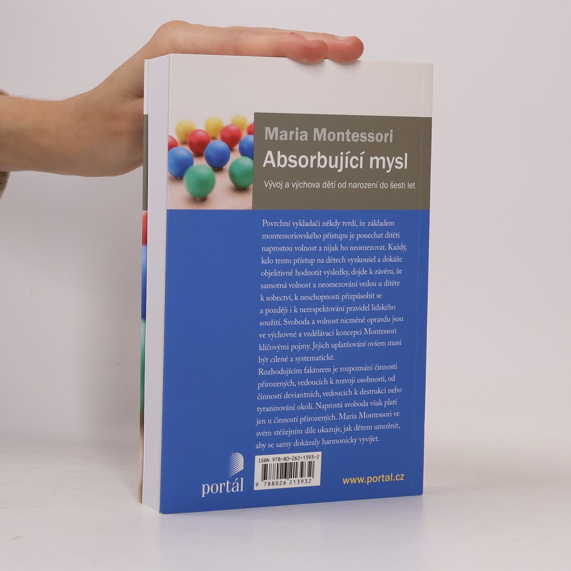 Maria Montessori Absorbující mysl