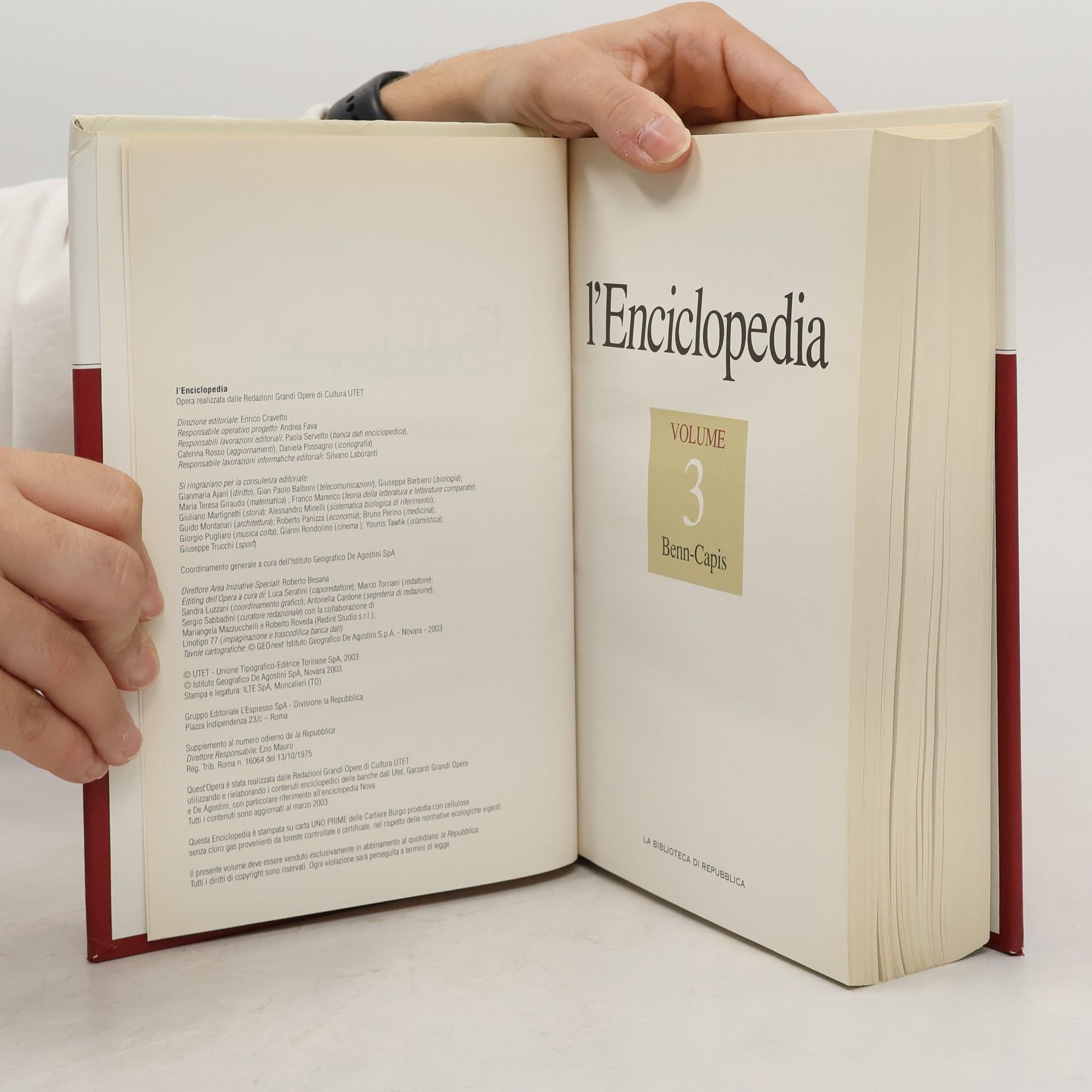 Collectif d'auteurs L'Enciclopedia 3. Benn-Capis