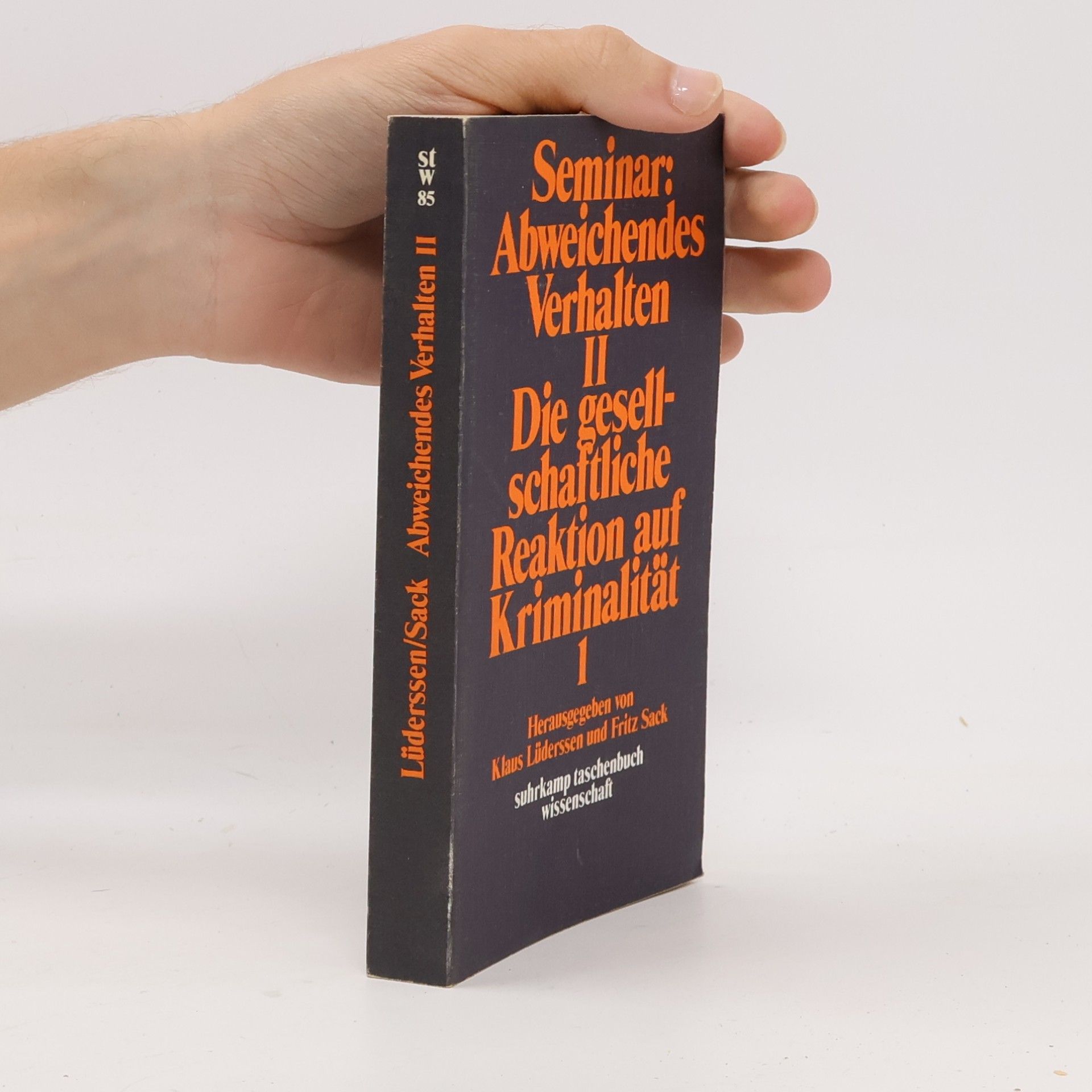 Seminar. Abweichendes Verhalten II.