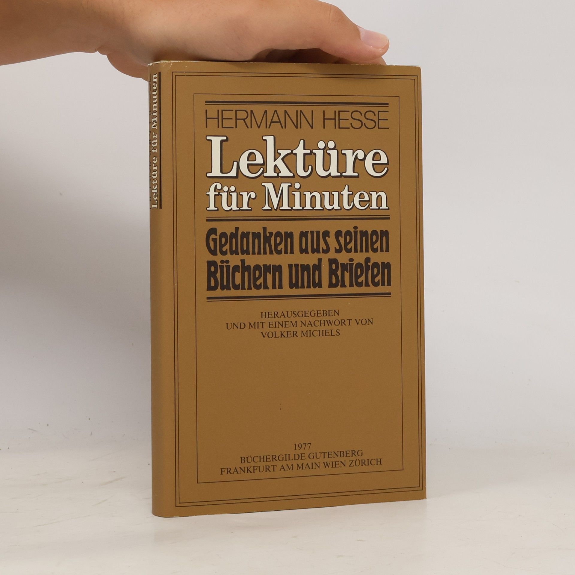 Hermann Hesse Lektüre für Minuten