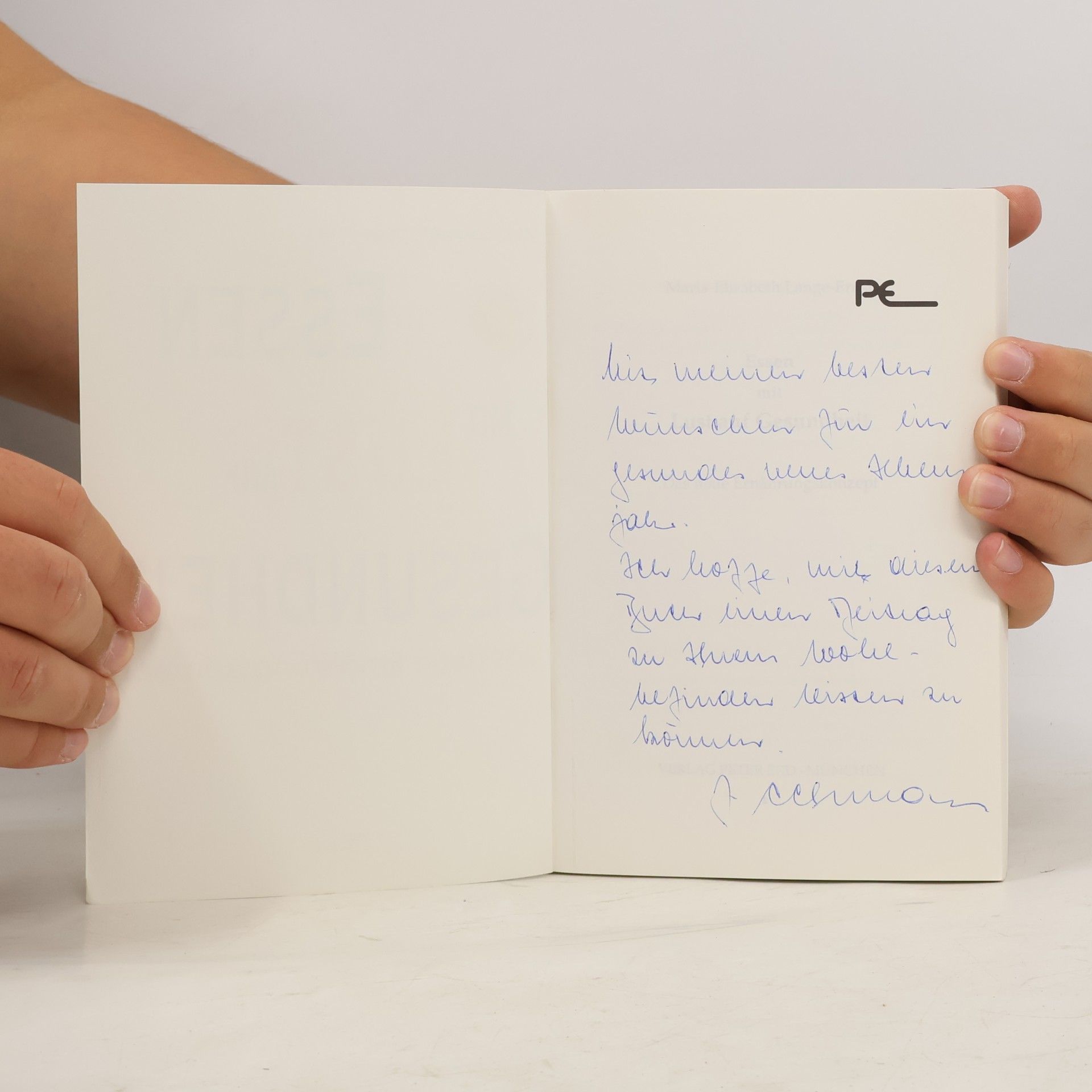 Maria-Elisabeth Lange Essen mit Lust auf Gesundheit
