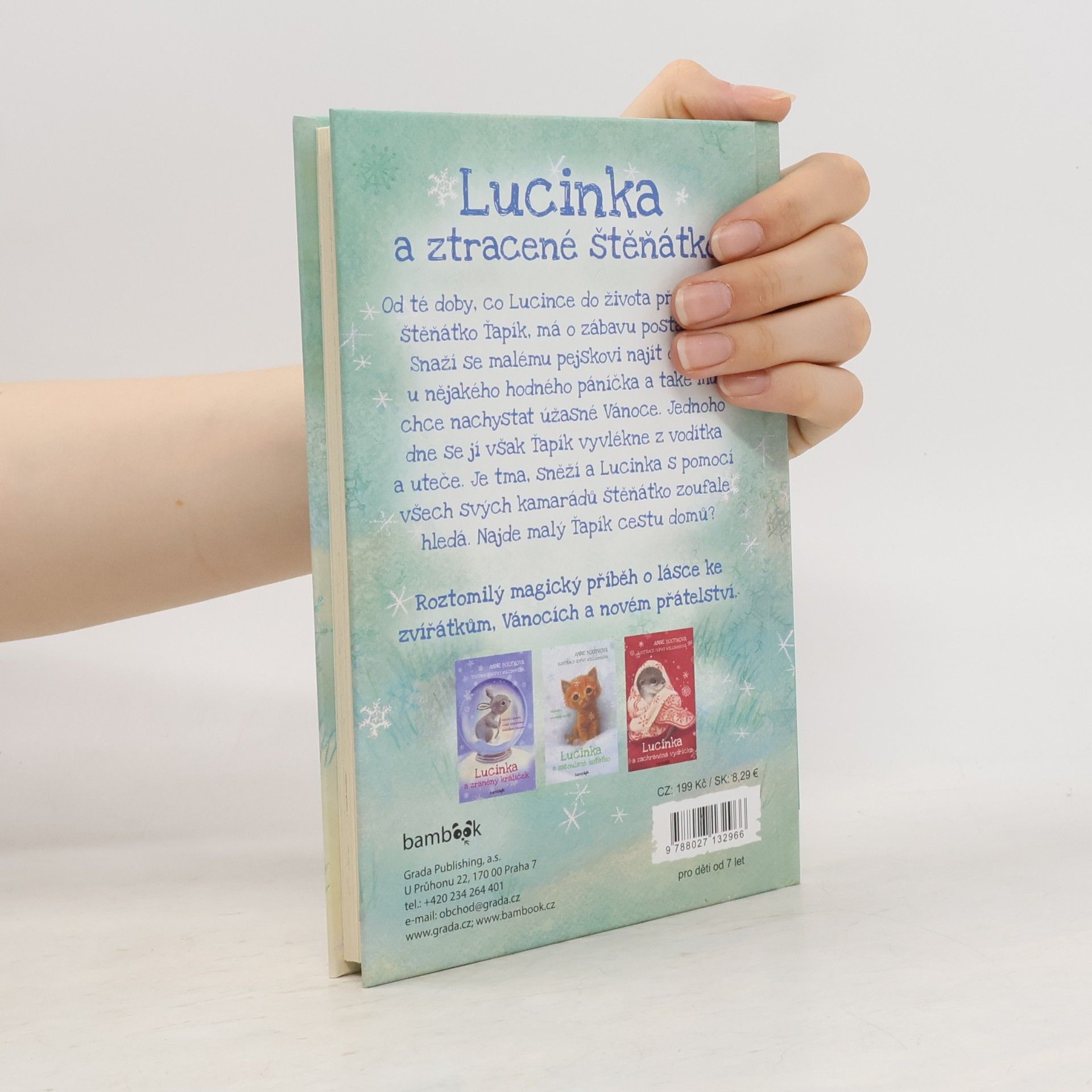 Anne Booth Lucinka a ztracené štěňátko