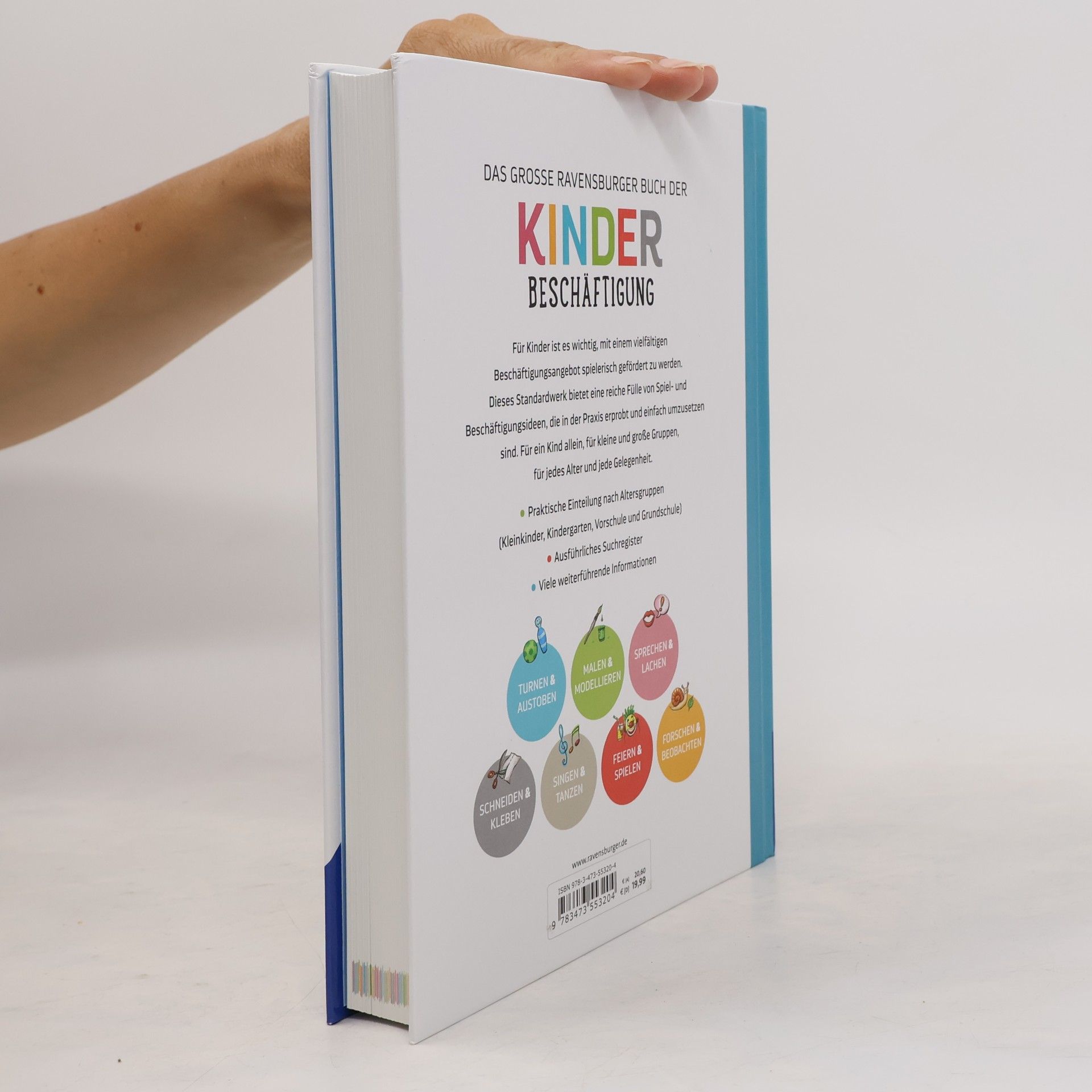 Bertrun Jeitner Hartmann Das große Ravensburger Buch der Kinderbeschäftigung