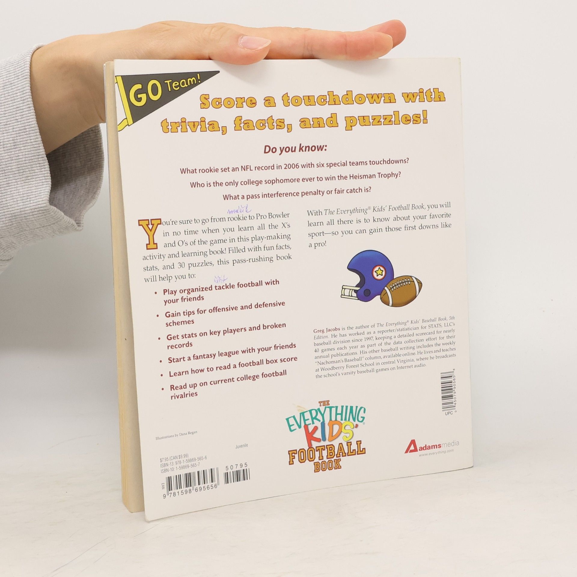 Greg Jacobs The Everything Kids' Football Book