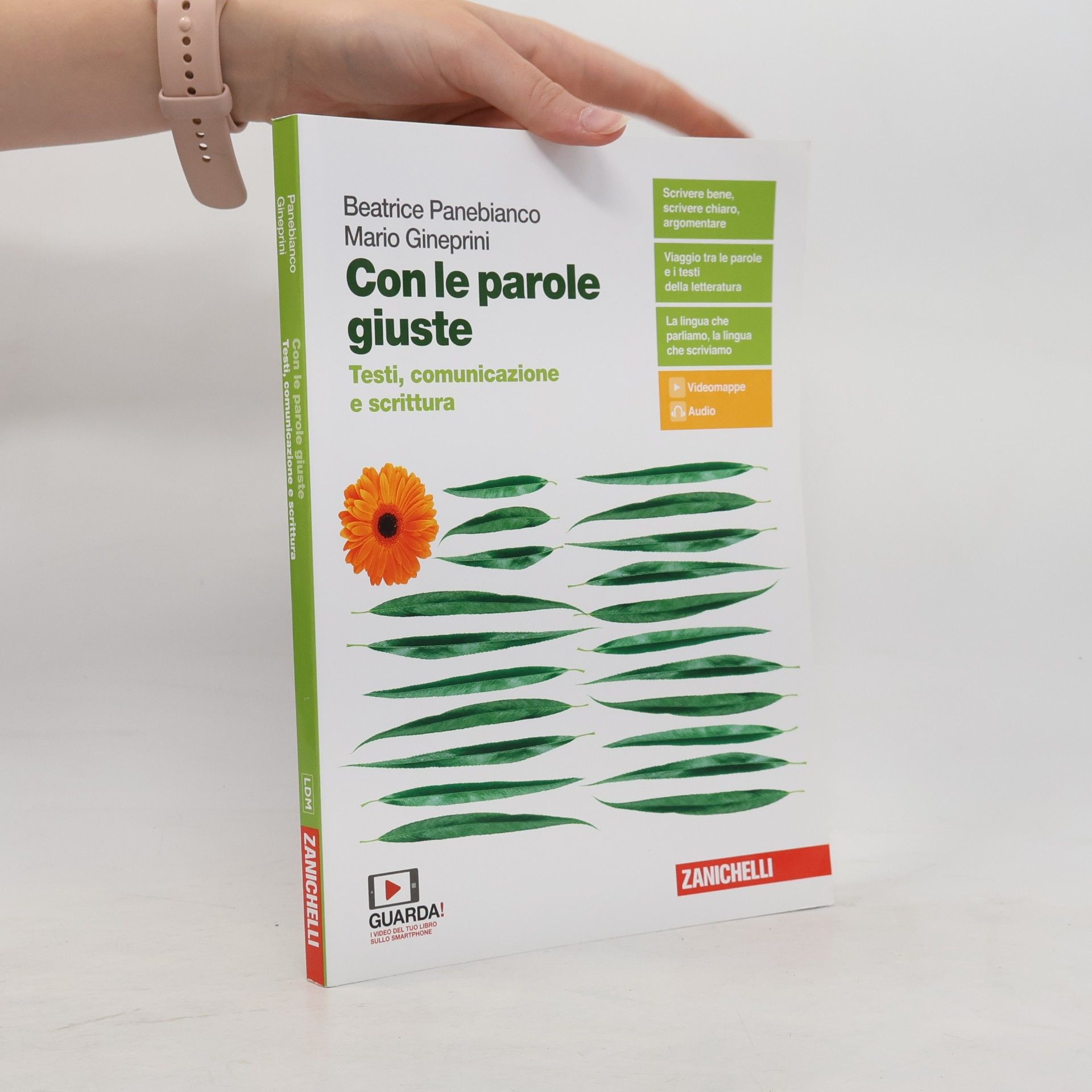 Mario Gineprini Con le parole giuste. Testi, comunicazione e scrittura. Per le Scuole superiori. Con e-book. Con espansione online