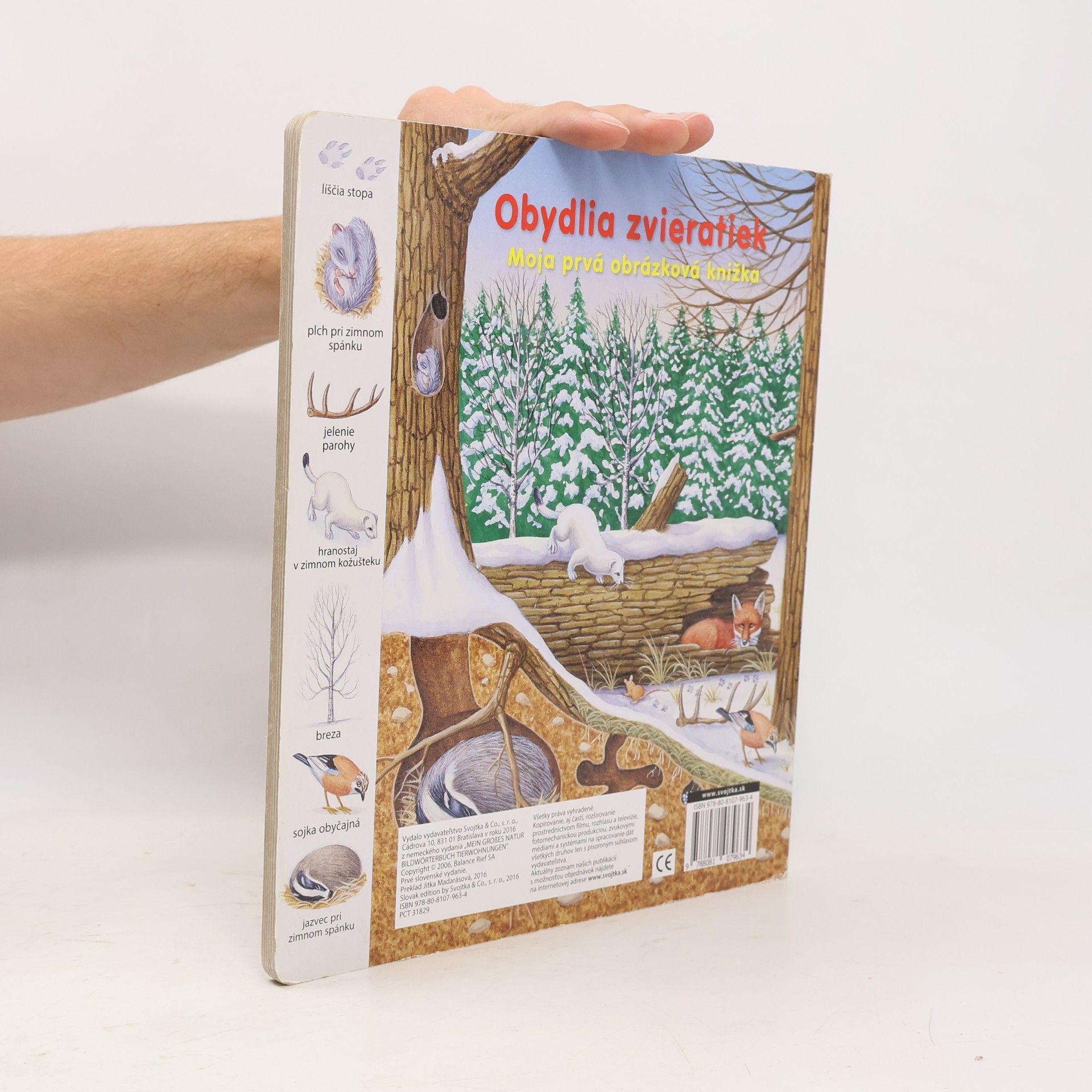 Autorenkollektiv Obydlia zvieratiek - Moja prvá obrázková knižka