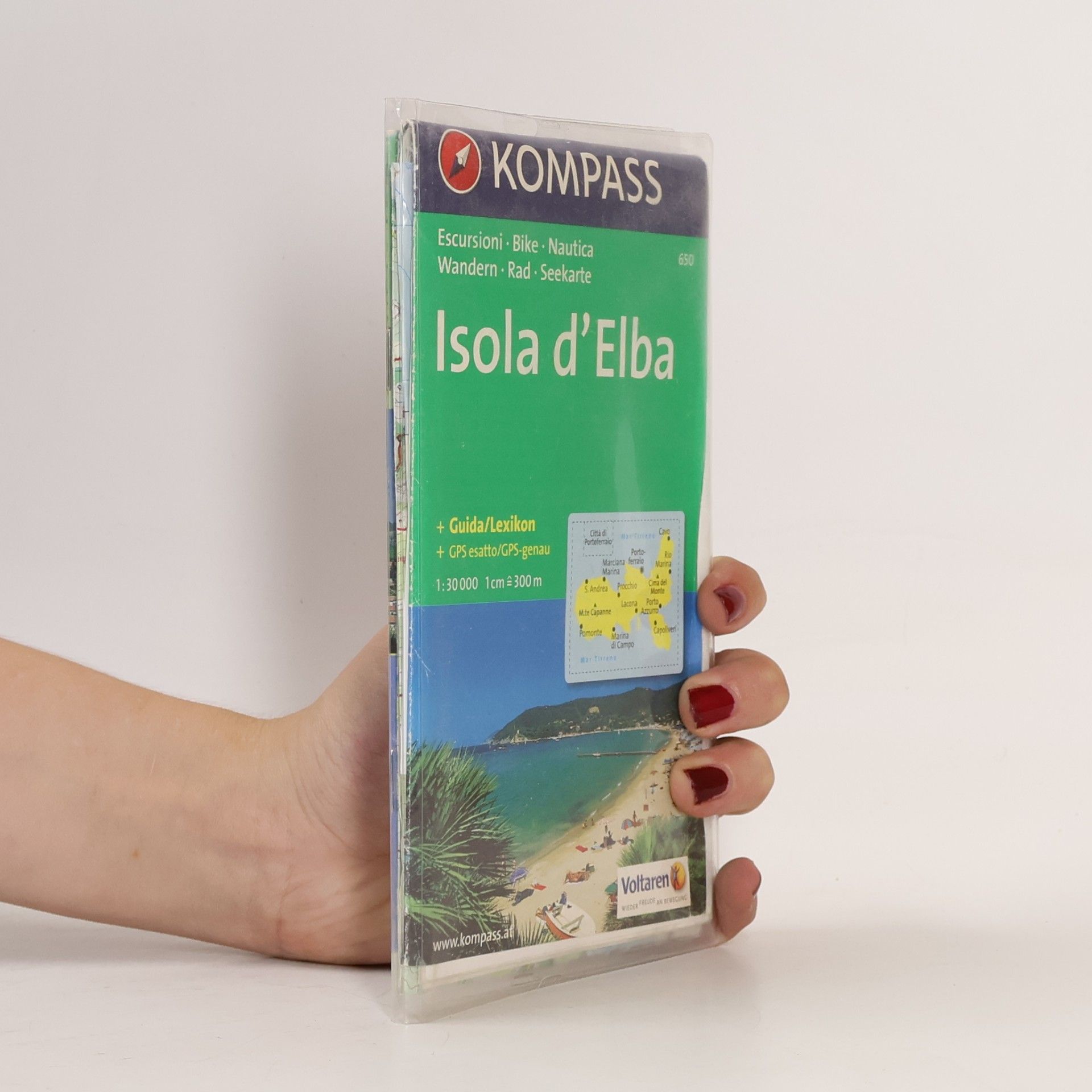 Kompass, 650 Kompass Karten, Isola d' Elba: Wanderkarte mit Kurzführer, Radtouren und Schifffahrtslinien. GPS-genau. Dt. /Ital. 1:30000 (KOMPASS Wanderkarte, Band 650)