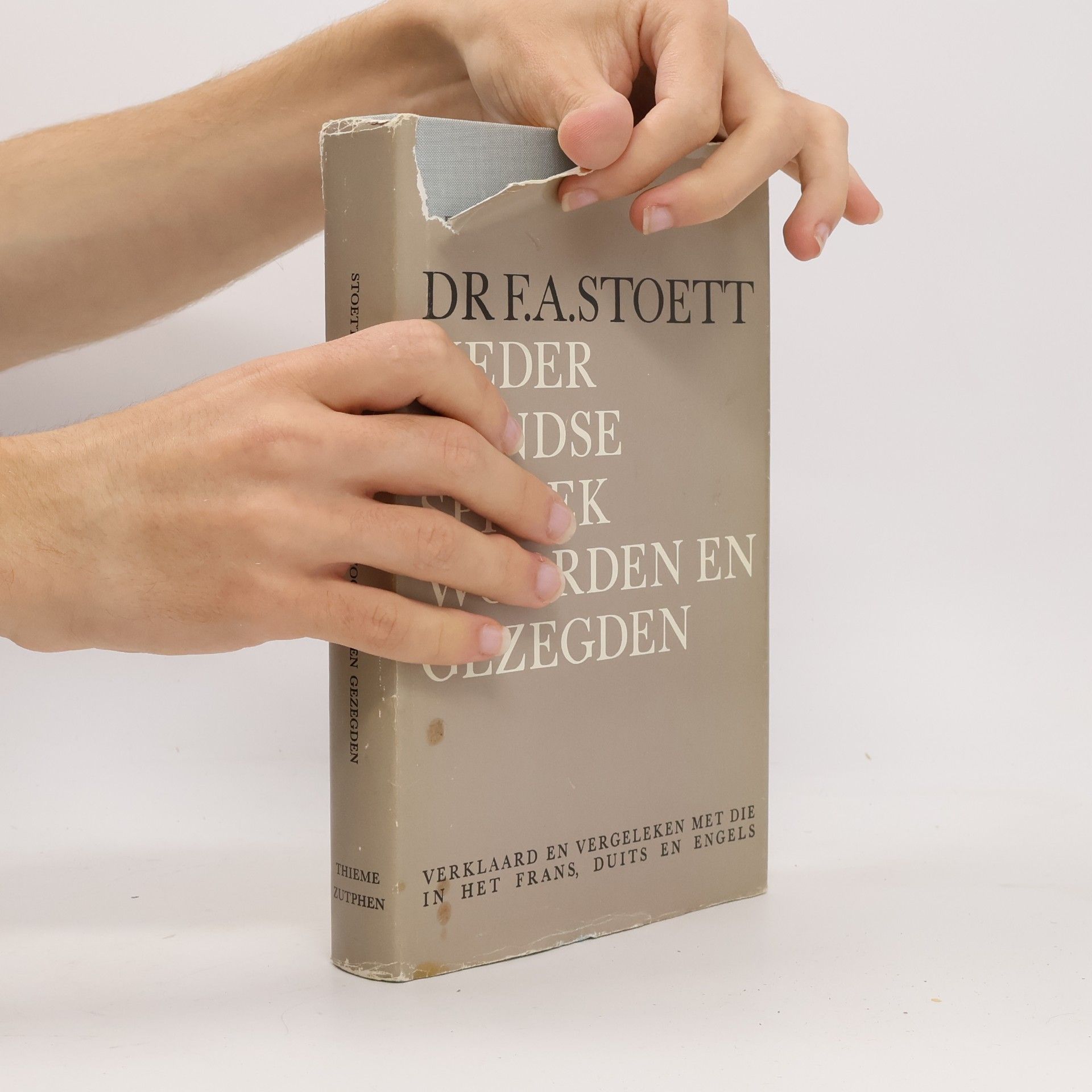 F.A. Stoett Nederlandse spreekwoorden en gezegden