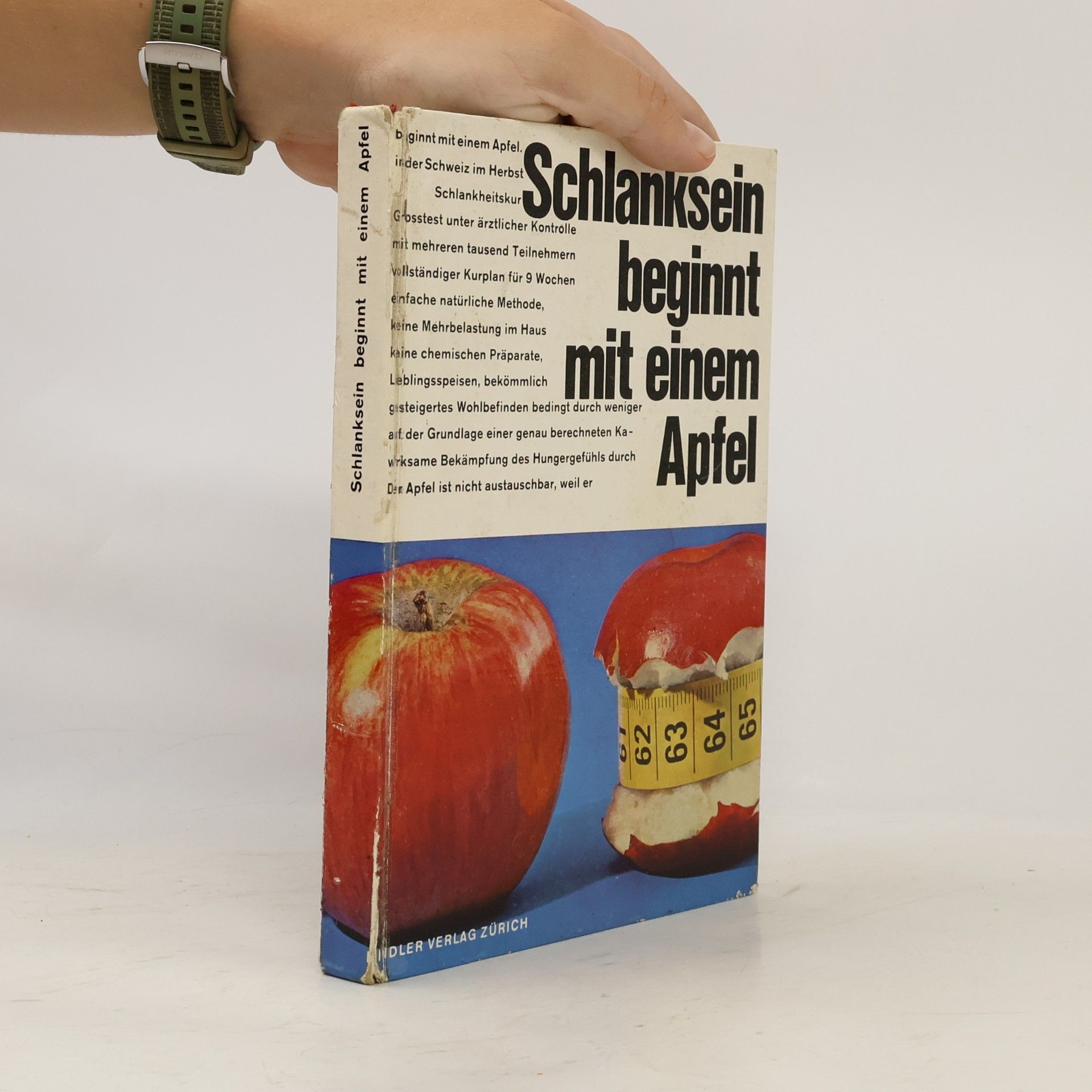 Peter Huber Bavier Schlanksein beginnt mit einem Apfel