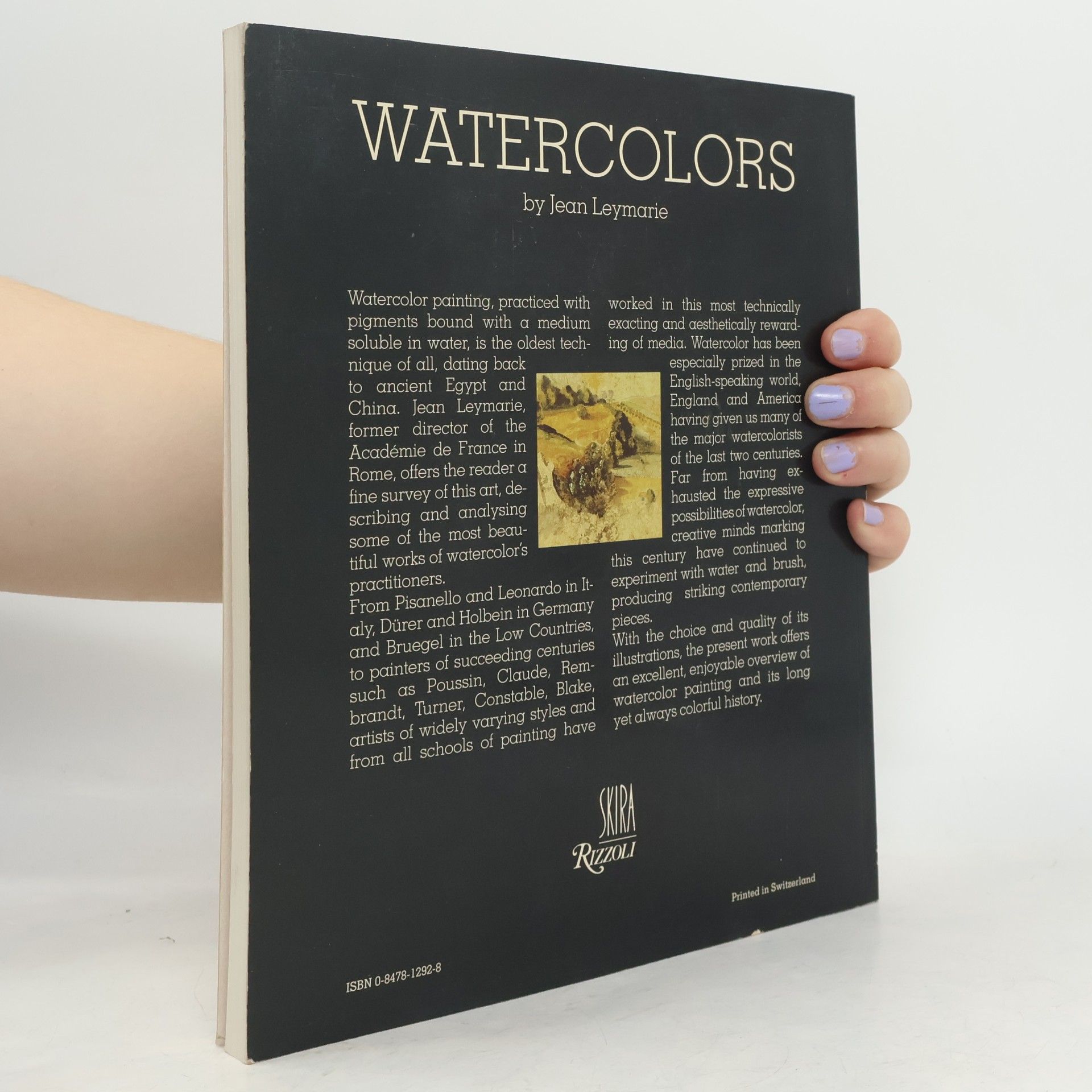 Jean Leymarie Watercolors: From Dürer to Balthus