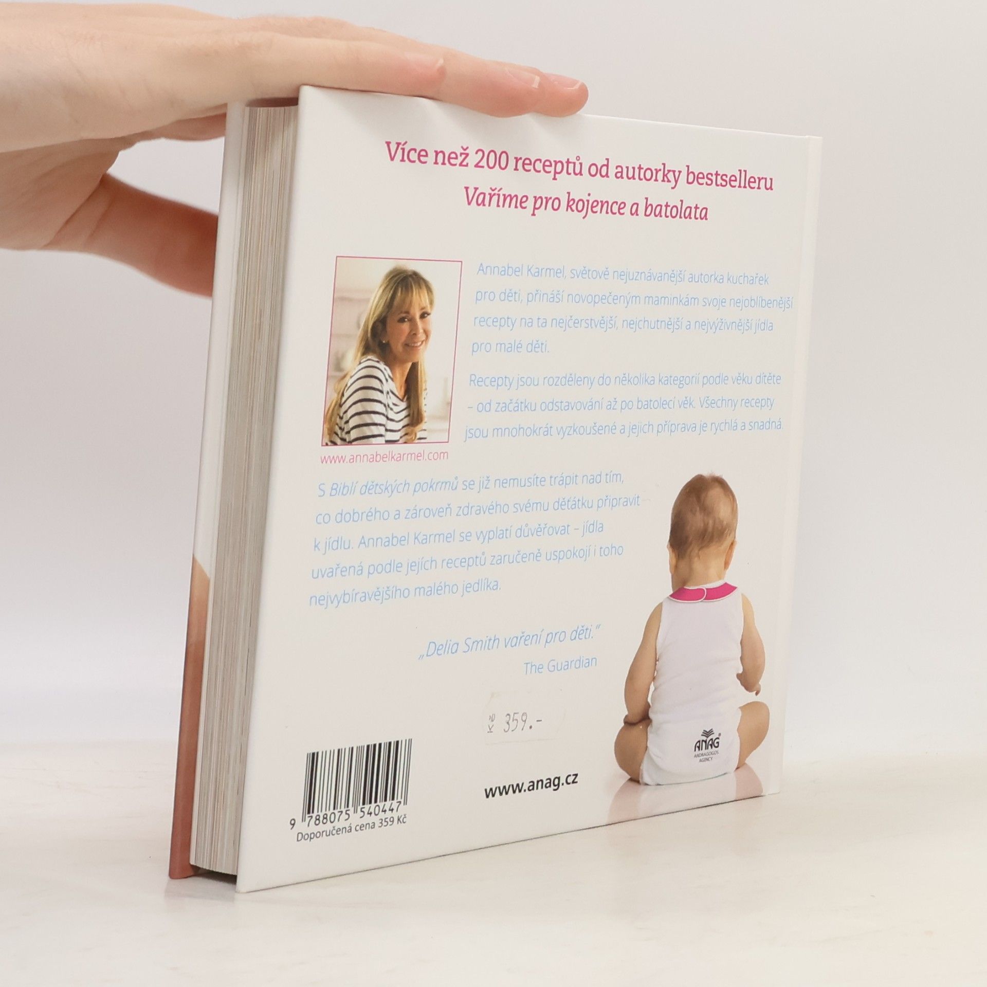 Annabel Karmel Bible dětských pokrmů