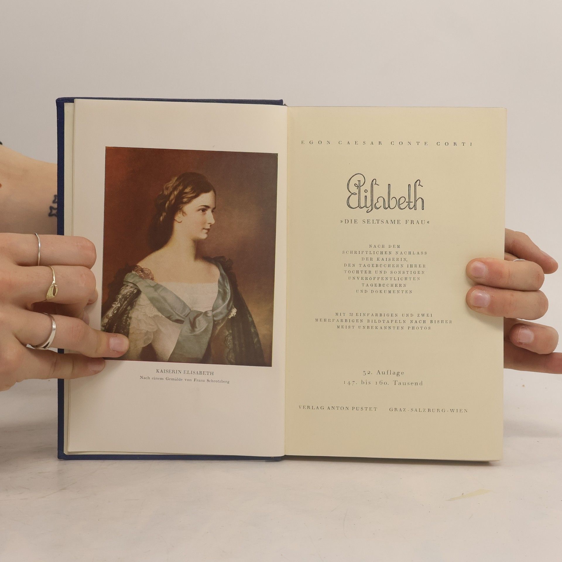 Egon Caesar Conte Corti Elisabeth. Die seltsame Frau