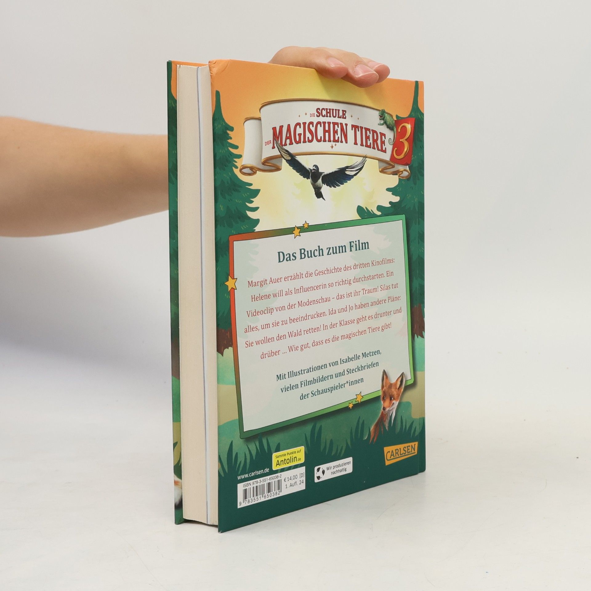 Margit Auer Die Schule der magischen Tiere 3: Das Buch zum Film