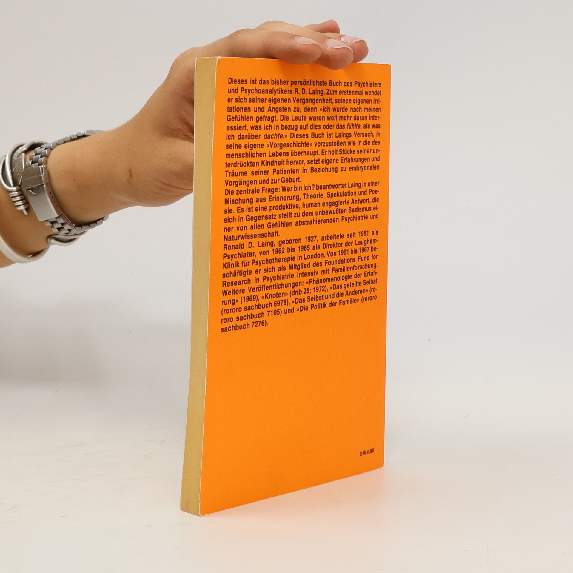 Ronald D. Laing Die Tatsachen des Lebens