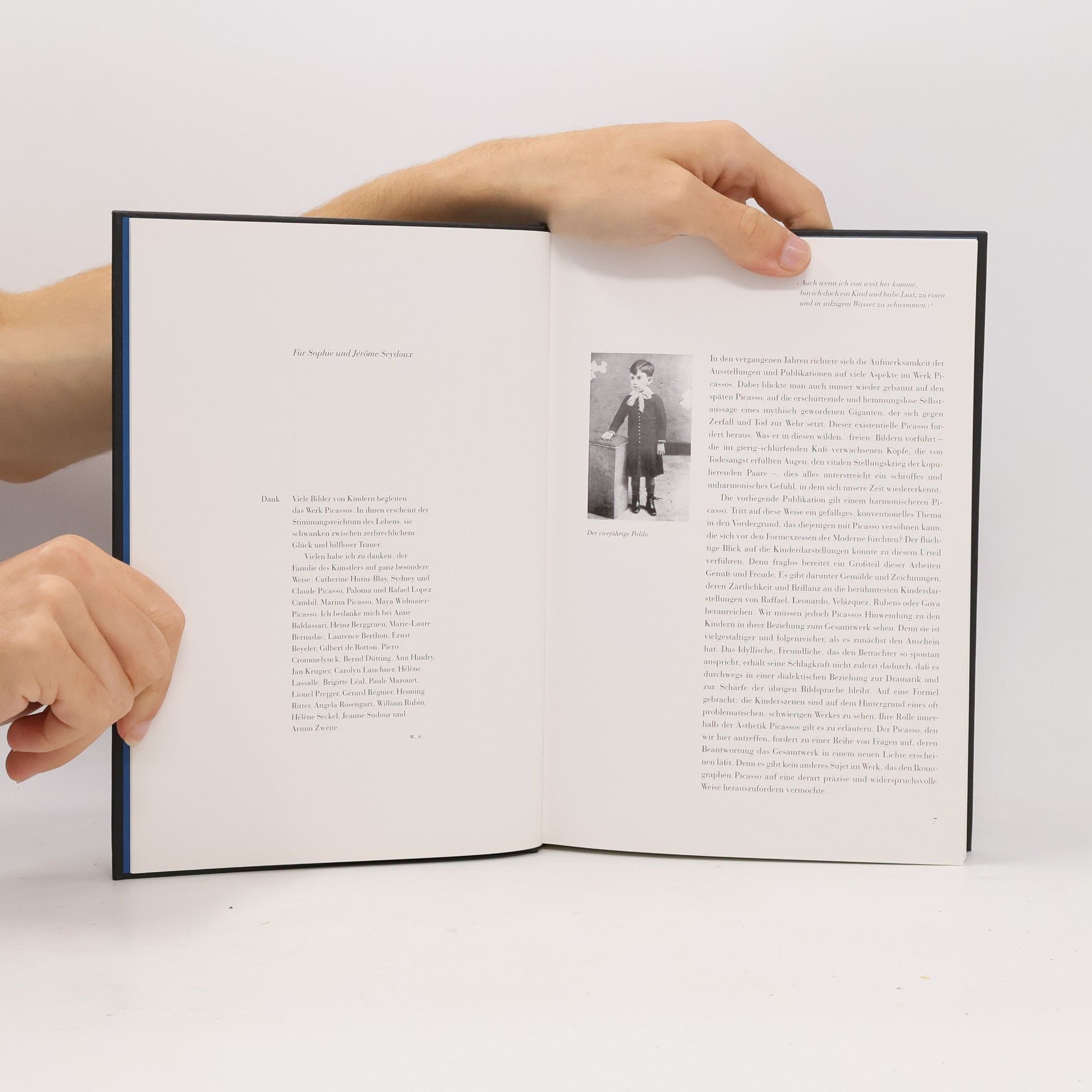 Werner Spies Picasso - die Welt der Kinder